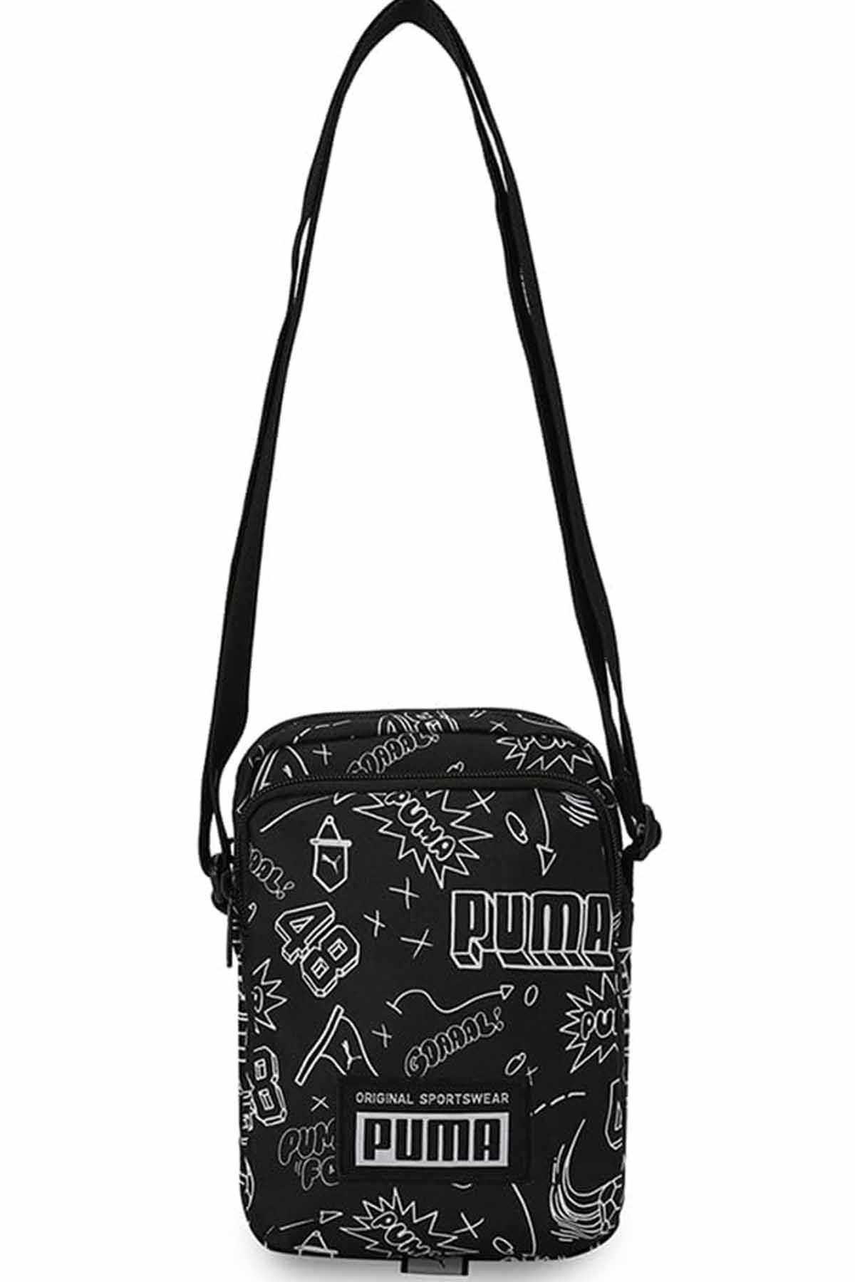 PUMAOmuz ÇantaPUMA ACADEMY AOP Portable Unisex Omuz Çanta 091489-08 Çok Renkli