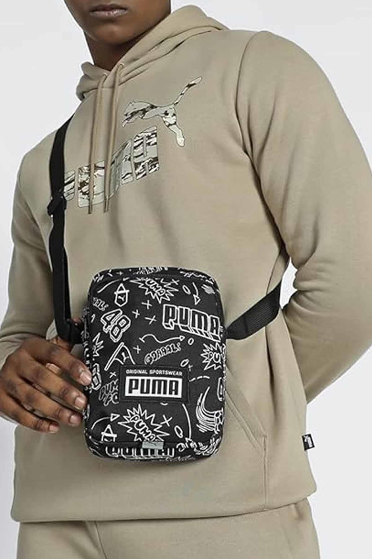 PUMAOmuz ÇantaPUMA ACADEMY AOP Portable Unisex Omuz Çanta 091489-08 Çok Renkli