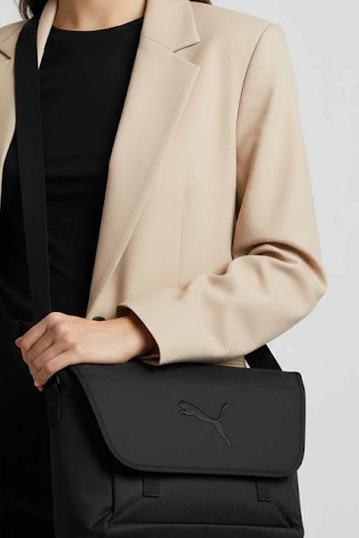 PUMAOmuz ÇantaPuma PUMA BUZZ Messenger Unisex Omuz Çanta 092556-01 Siyah