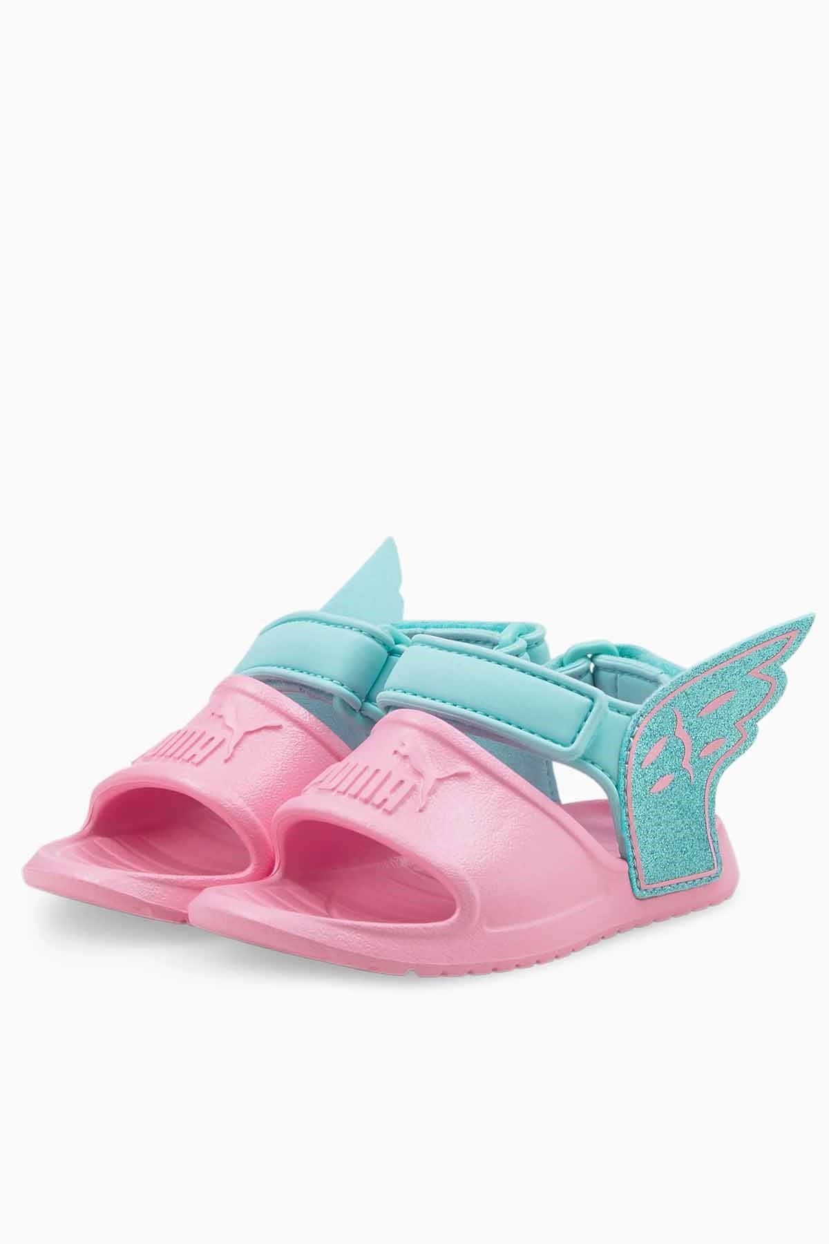 PUMASandaletPuma Divecat v2 Injex Hero Inf Çocuk Sandalet Ayakkabı 384891 01 PEMBE