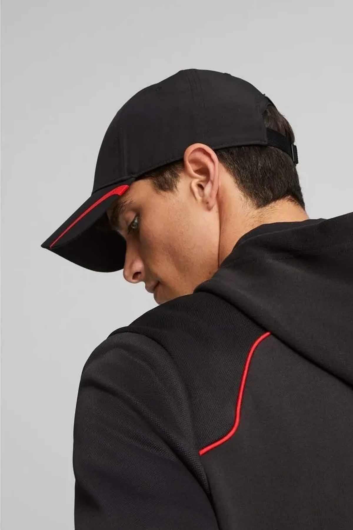 PUMAŞapkaPuma Ferrari Şapka Unisex Şapka 024773-02 Siyah