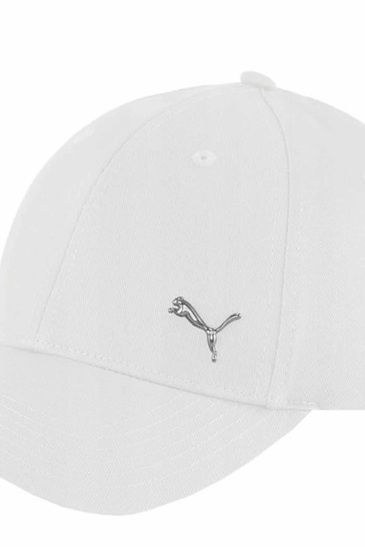 PUMAŞapkaPuma Metal Cat Cap Unisex Şapka 021269-60 Beyaz
