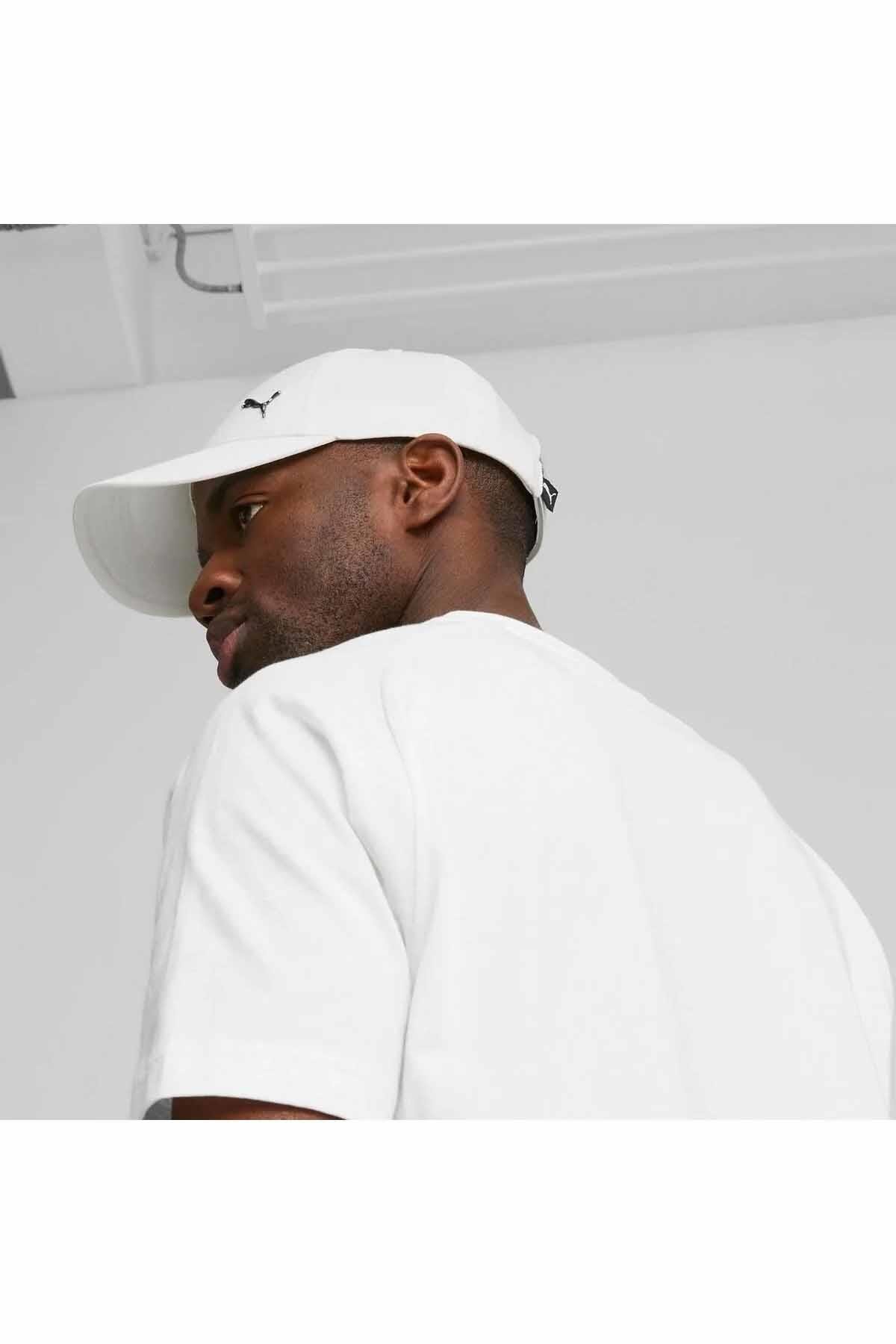 PUMAŞapkaPuma Metal Cat Cap Unisex Şapka 021269-60 Beyaz