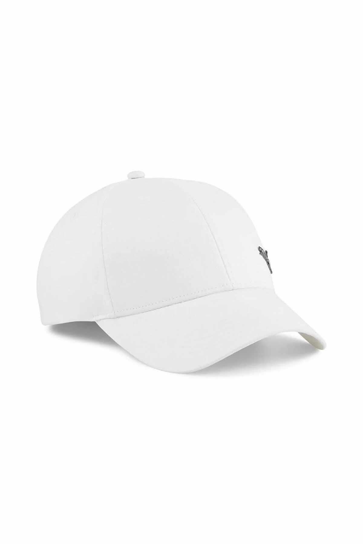 PUMAŞapkaPuma Metal Cat Cap Unisex Şapka 021269-60 Beyaz