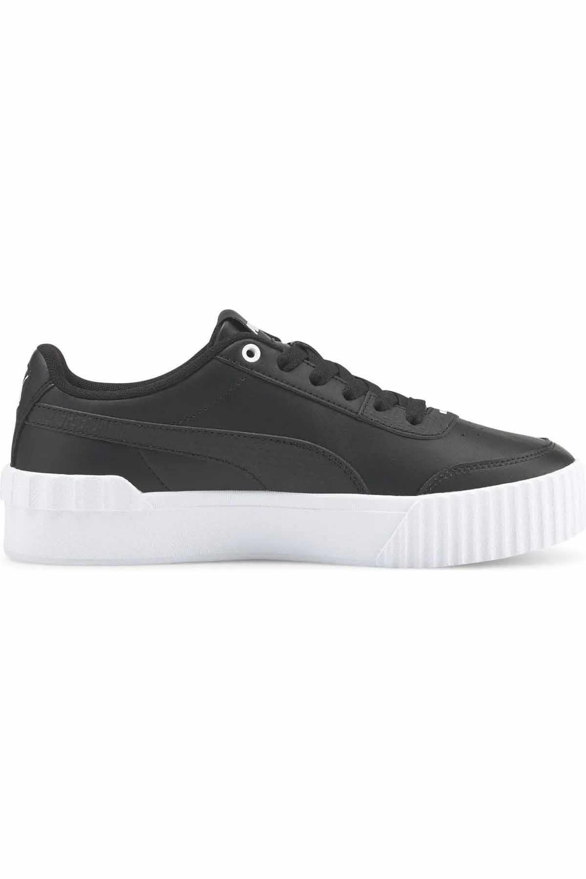 PUMASneakerPuma Carina Lift Mono Kadın Sneaker Ayakkabı 386405-01 Siyah-Byz