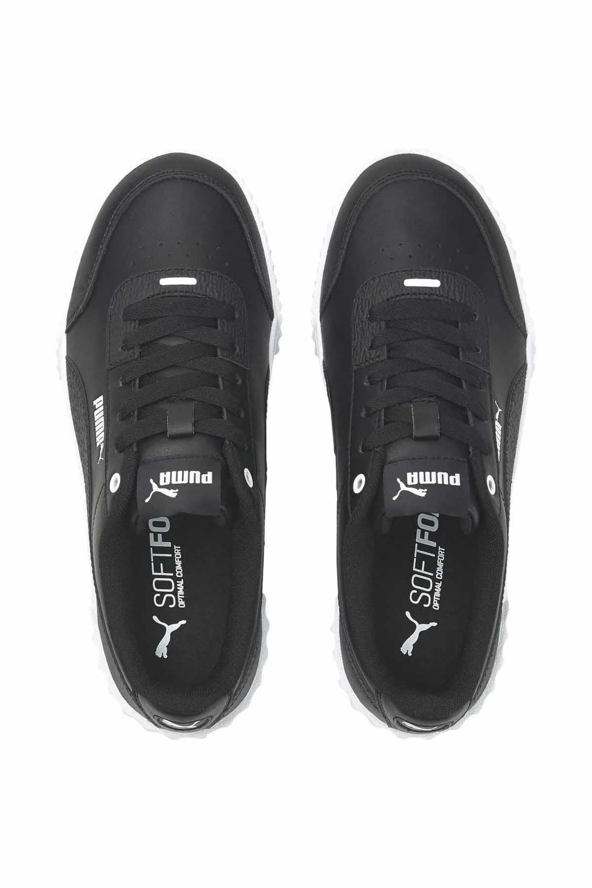 PUMASneakerPuma Carina Lift Mono Kadın Sneaker Ayakkabı 386405-01 Siyah-Byz