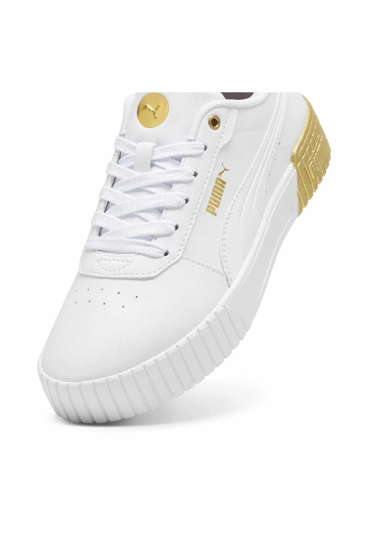 PUMASneakerPuma Carina Metalic Dream Kadın Sneaker Ayakkabı 397491-01 BEYAZ