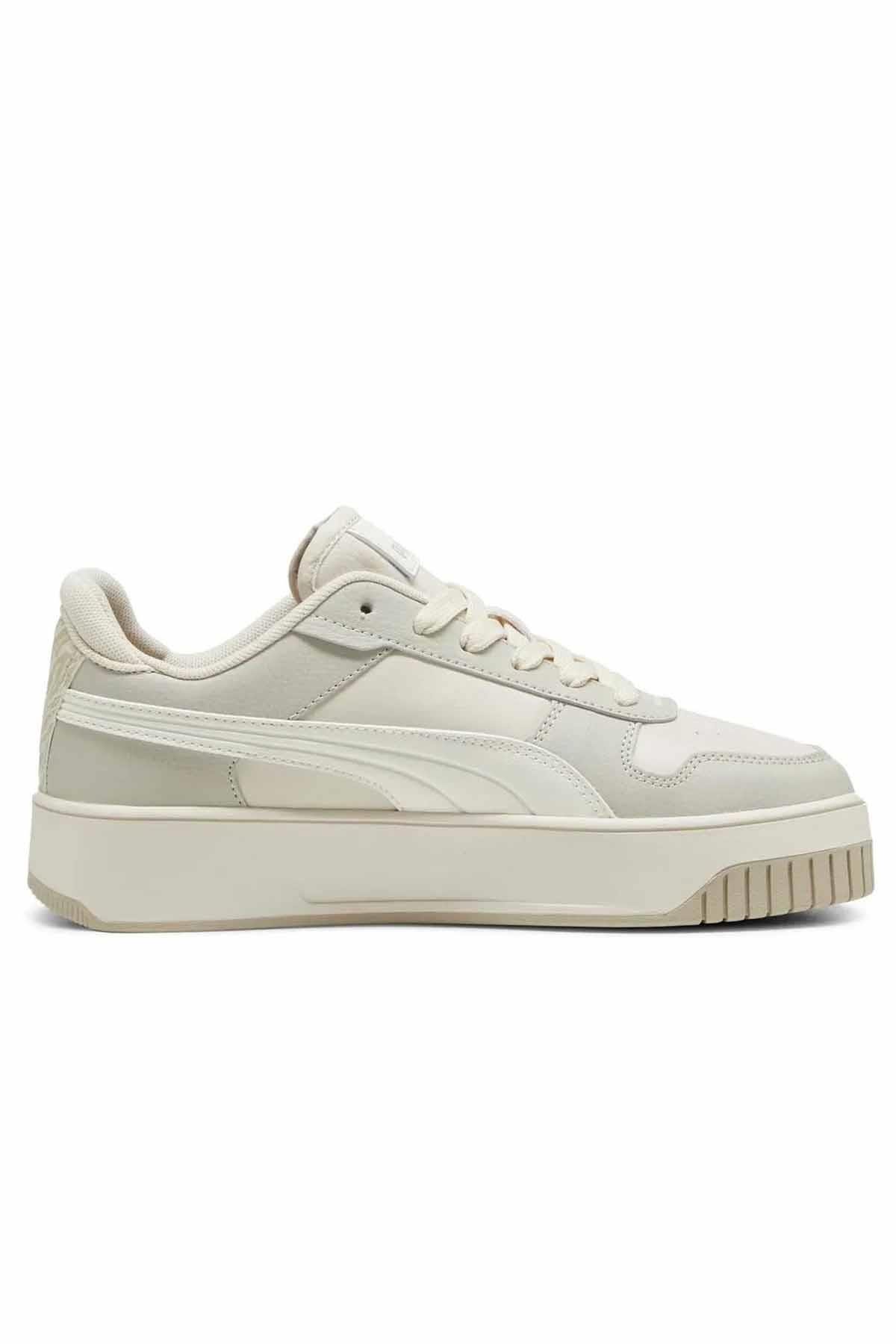 PUMASneakerPuma Carina Street Kadın Sneaker Ayakkabı 398921-01 Bej
