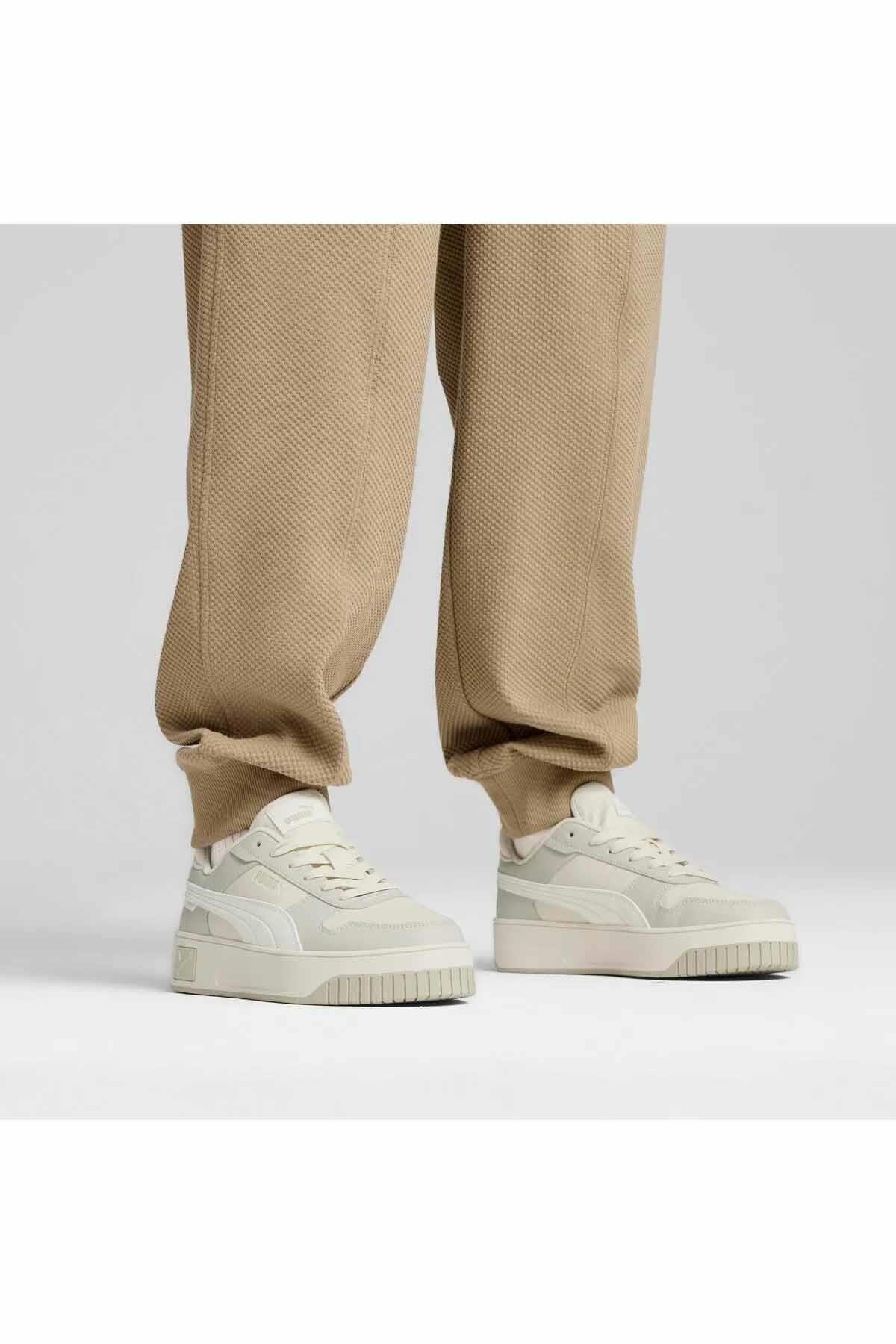 PUMASneakerPuma Carina Street Kadın Sneaker Ayakkabı 398921-01 Bej