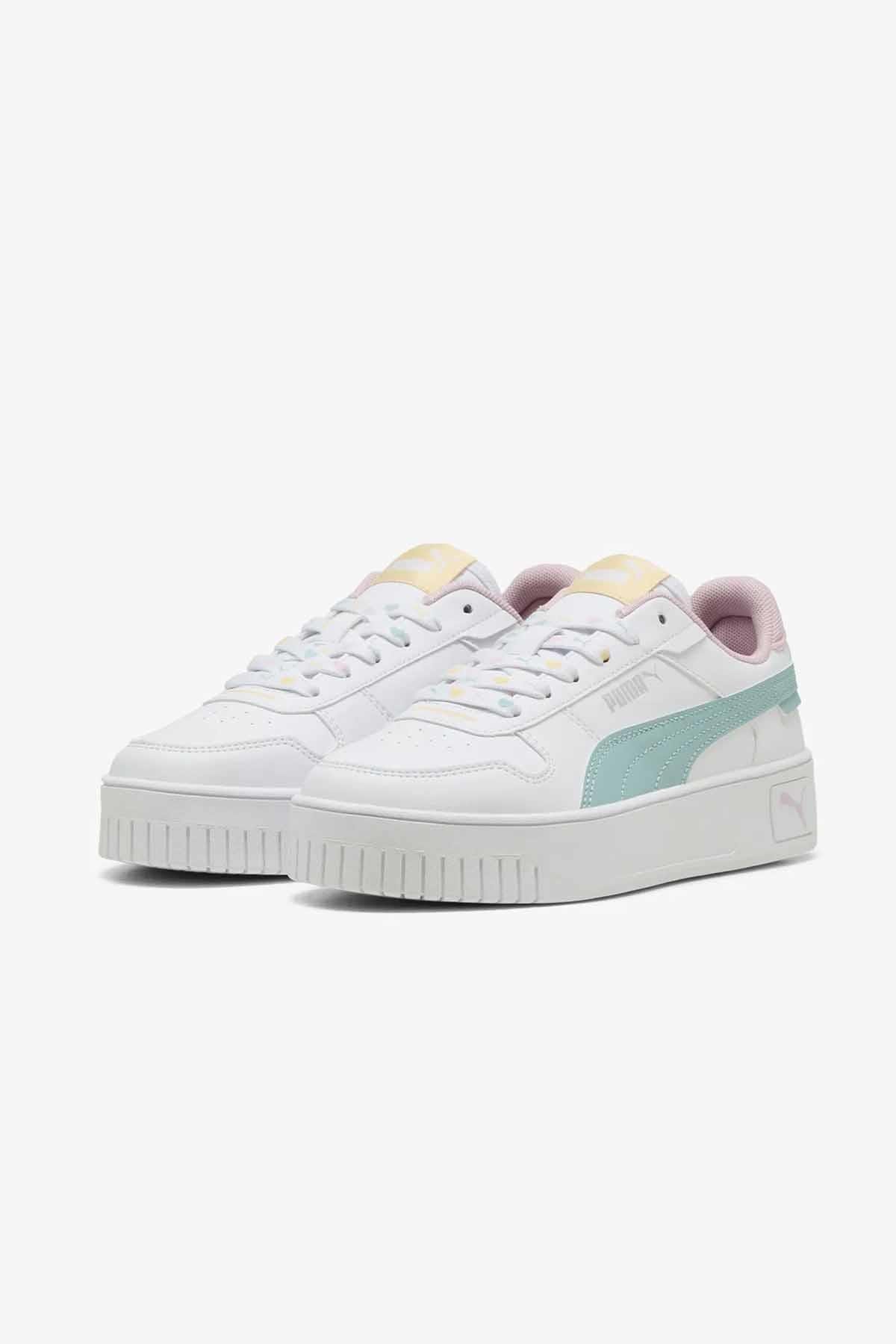 PUMASneakerPuma Carina Street Lacey Kadın Sneaker Ayakkabı 400884-01 Çok Renkli