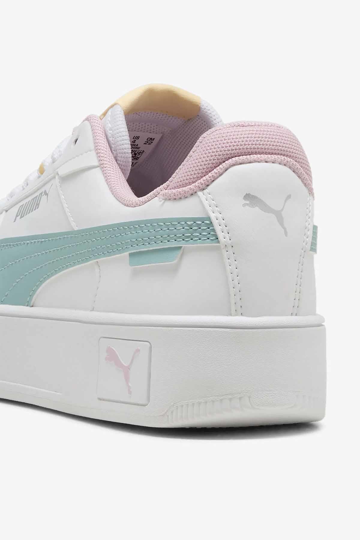 PUMASneakerPuma Carina Street Lacey Kadın Sneaker Ayakkabı 400884-01 Çok Renkli