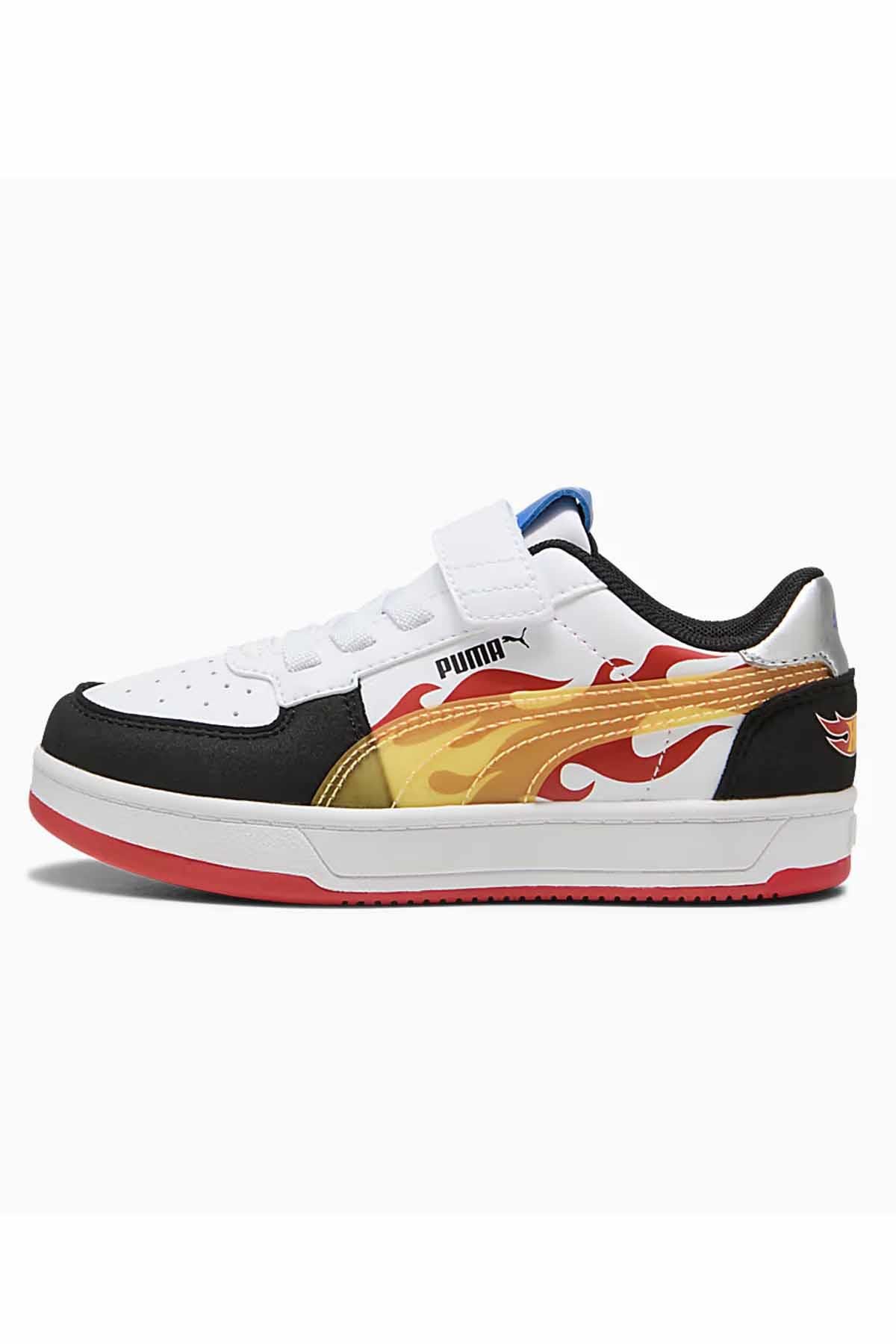 PUMASneakerPuma Caven 2.0 HotWheels Ac Çocuk Sneaker Ayakkabı 401404-01 Çok Renkli