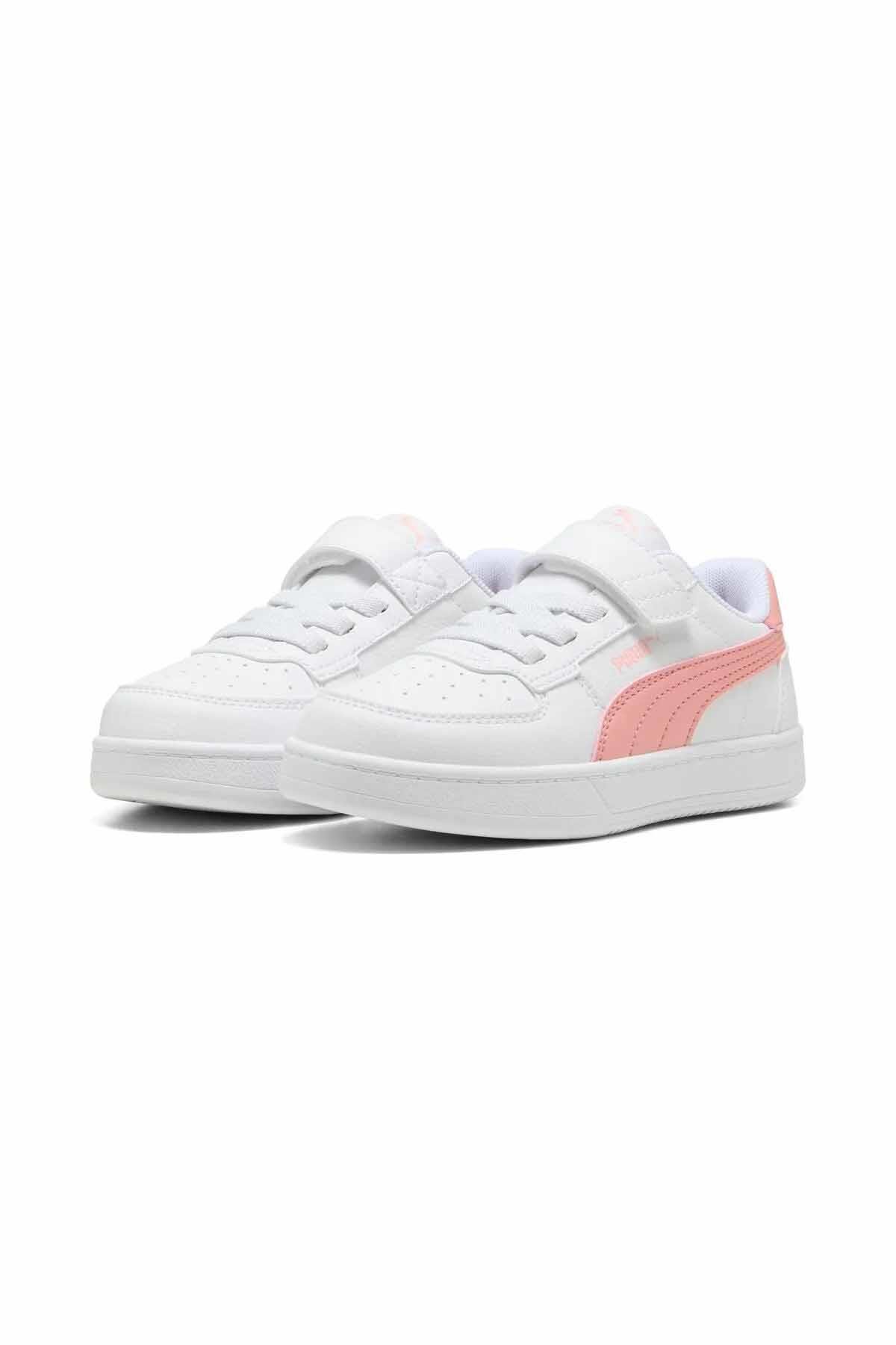PUMASneakerPuma Caven 2.0 Ac+Pc Çocuk Sneaker Ayakkabı 393839-54 Beyaz-Pemb