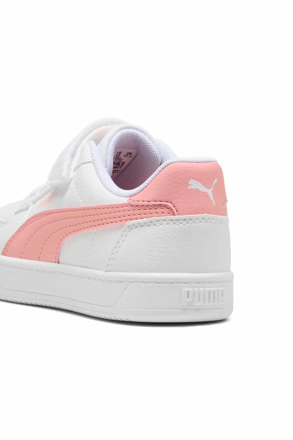 PUMASneakerPuma Caven 2.0 Ac+Pc Çocuk Sneaker Ayakkabı 393839-54 Beyaz-Pemb