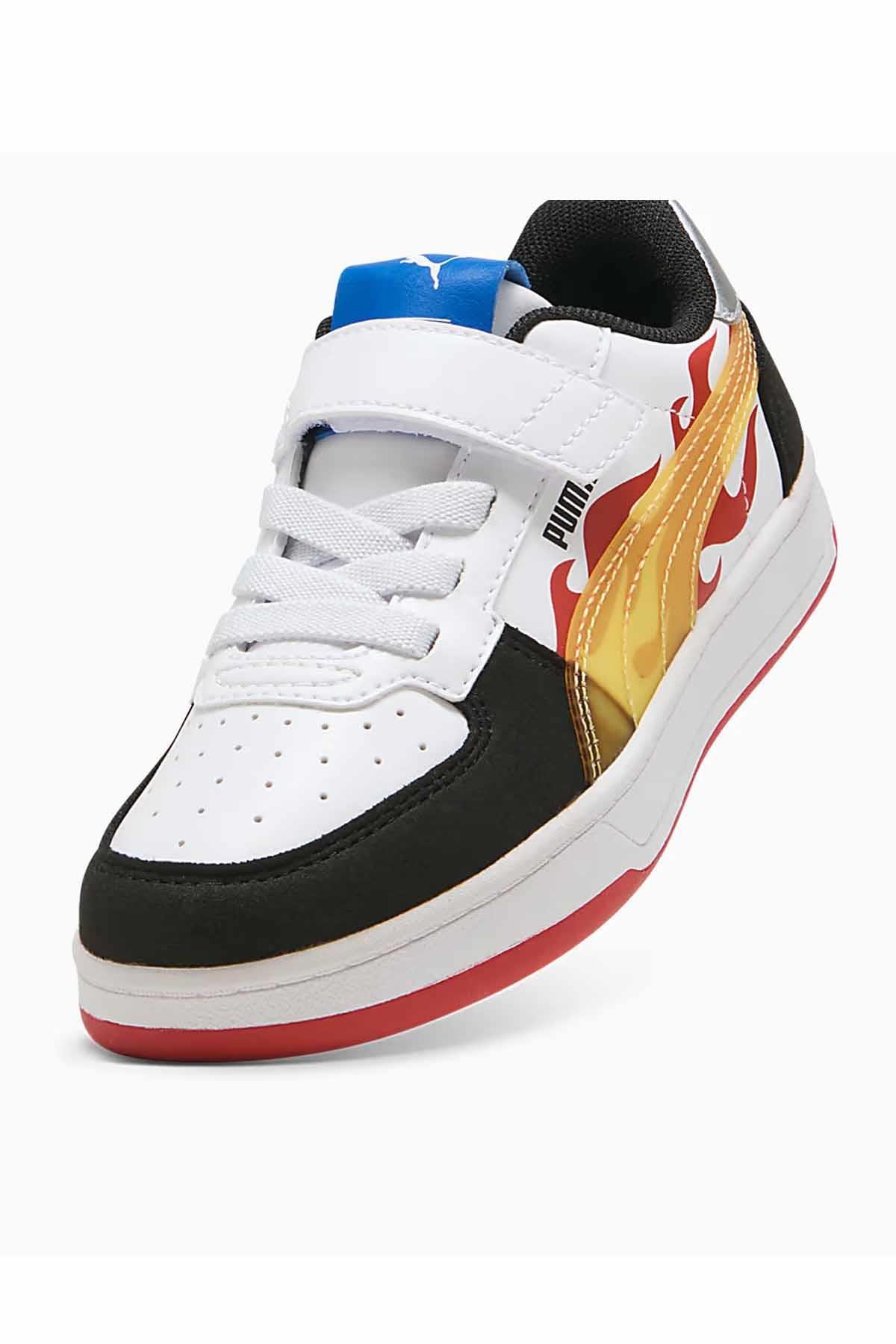 PUMASneakerPuma Caven 2.0 HotWheels Ac Çocuk Sneaker Ayakkabı 401404-01 Çok Renkli