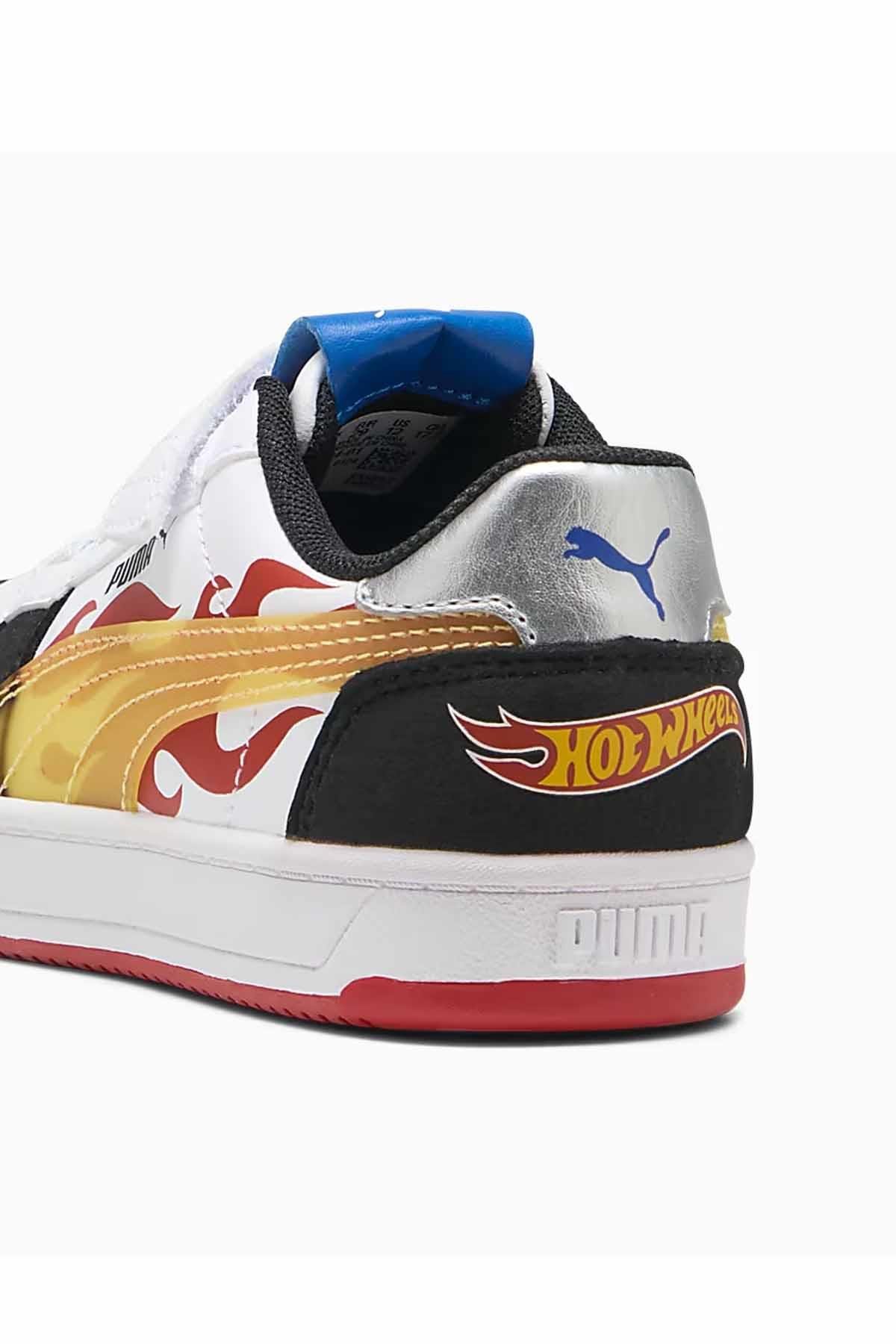 PUMASneakerPuma Caven 2.0 HotWheels Ac Çocuk Sneaker Ayakkabı 401404-01 Çok Renkli