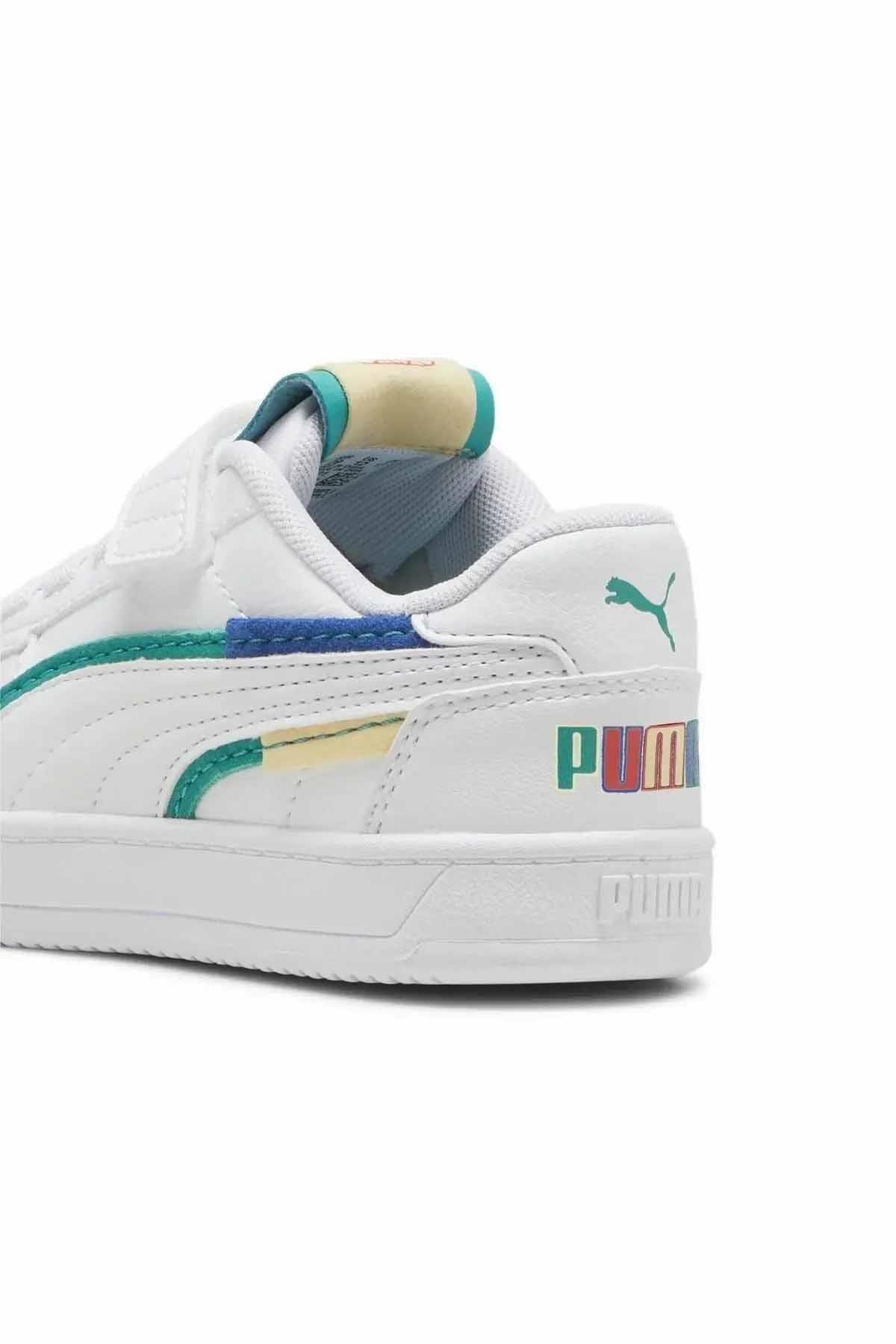 PUMASneakerPuma Caven 2,0 AC+PS Çocuk Sneaker Ayakkabı 395446-01 BEYAZ