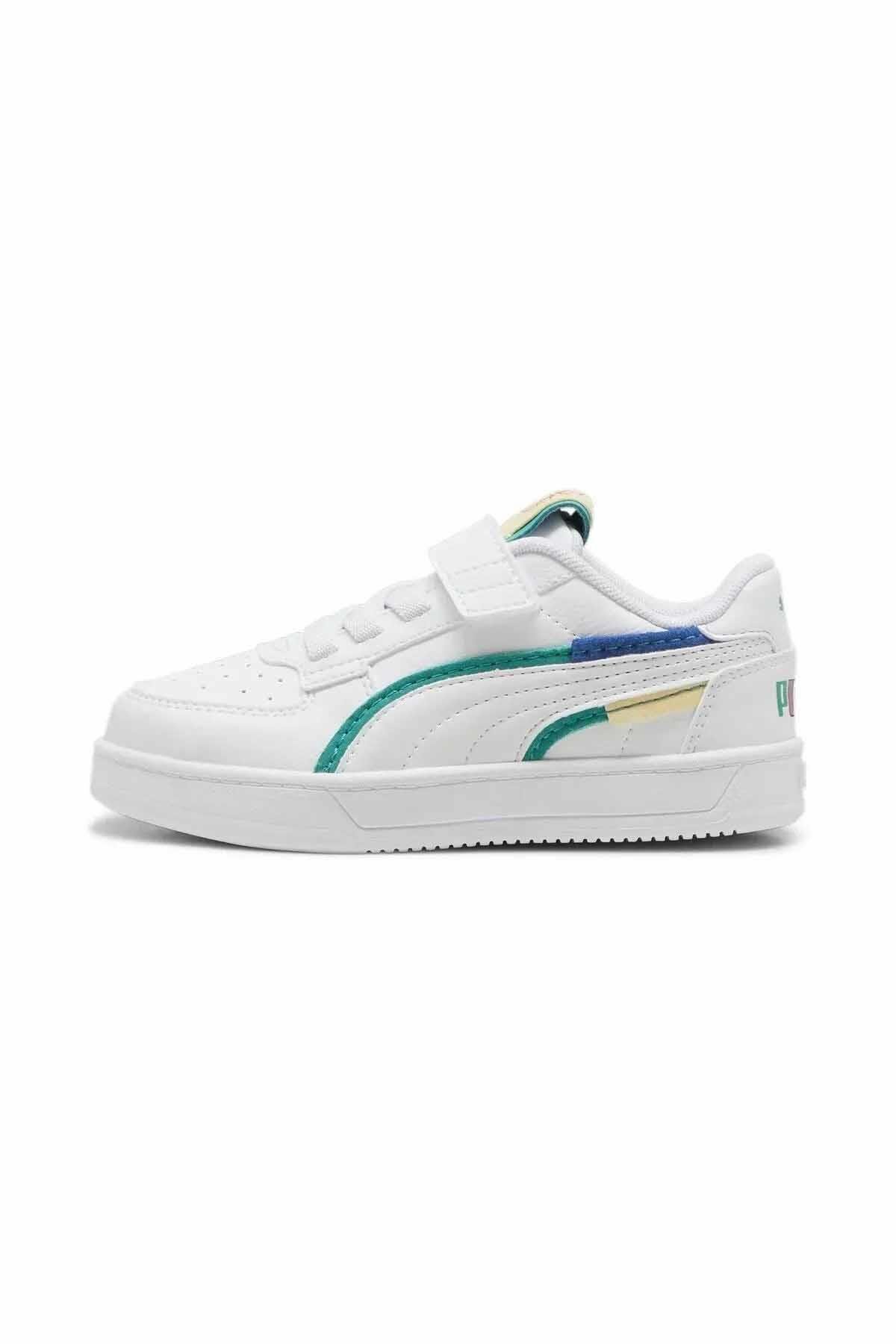 PUMASneakerPuma Caven 2,0 AC+PS Çocuk Sneaker Ayakkabı 395446-01 BEYAZ