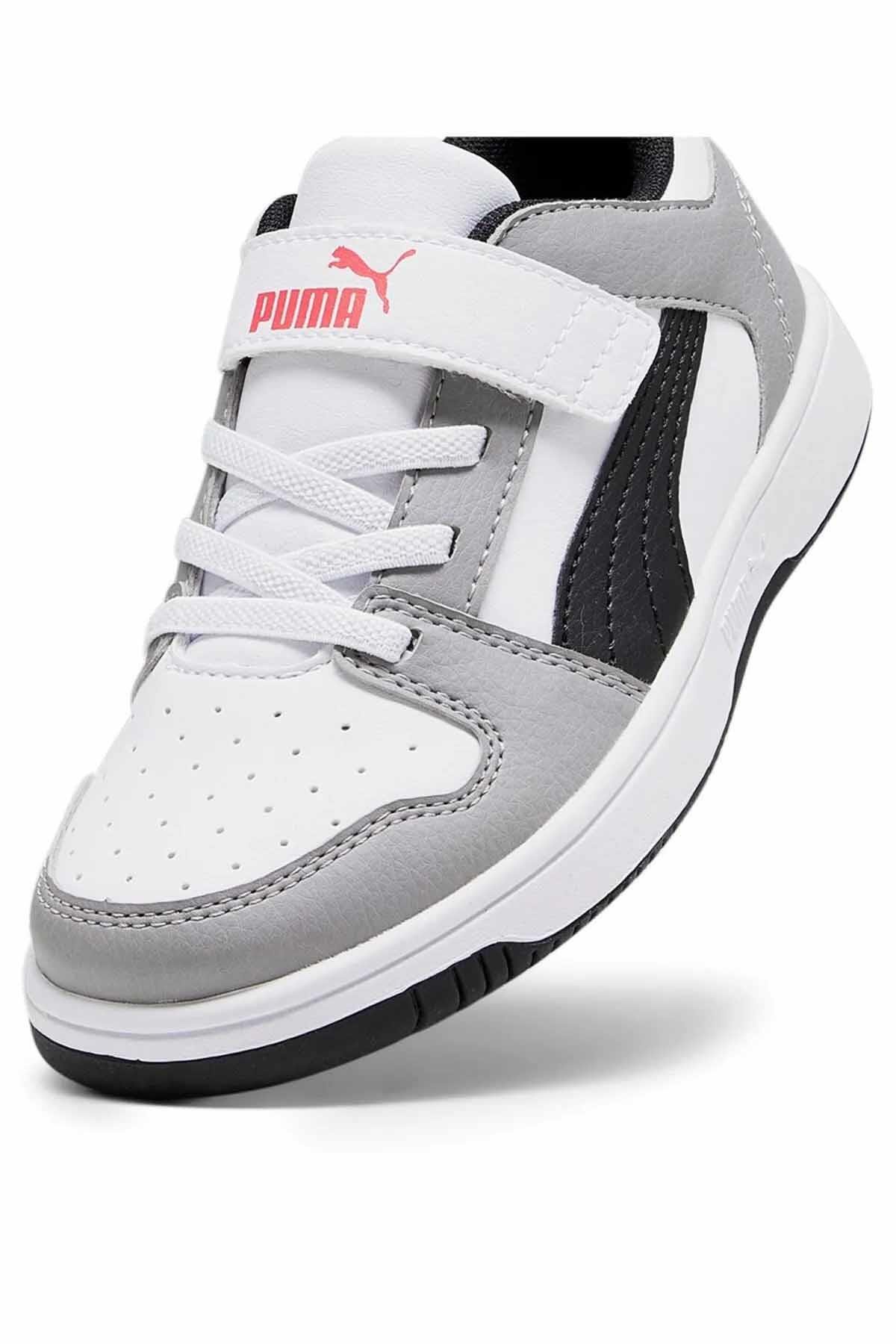 PUMASneakerPuma Çocuk Ayakkabı Rebound Layup Çocuk Sneaker Ayakkabı 370492-20 Çok Renkli