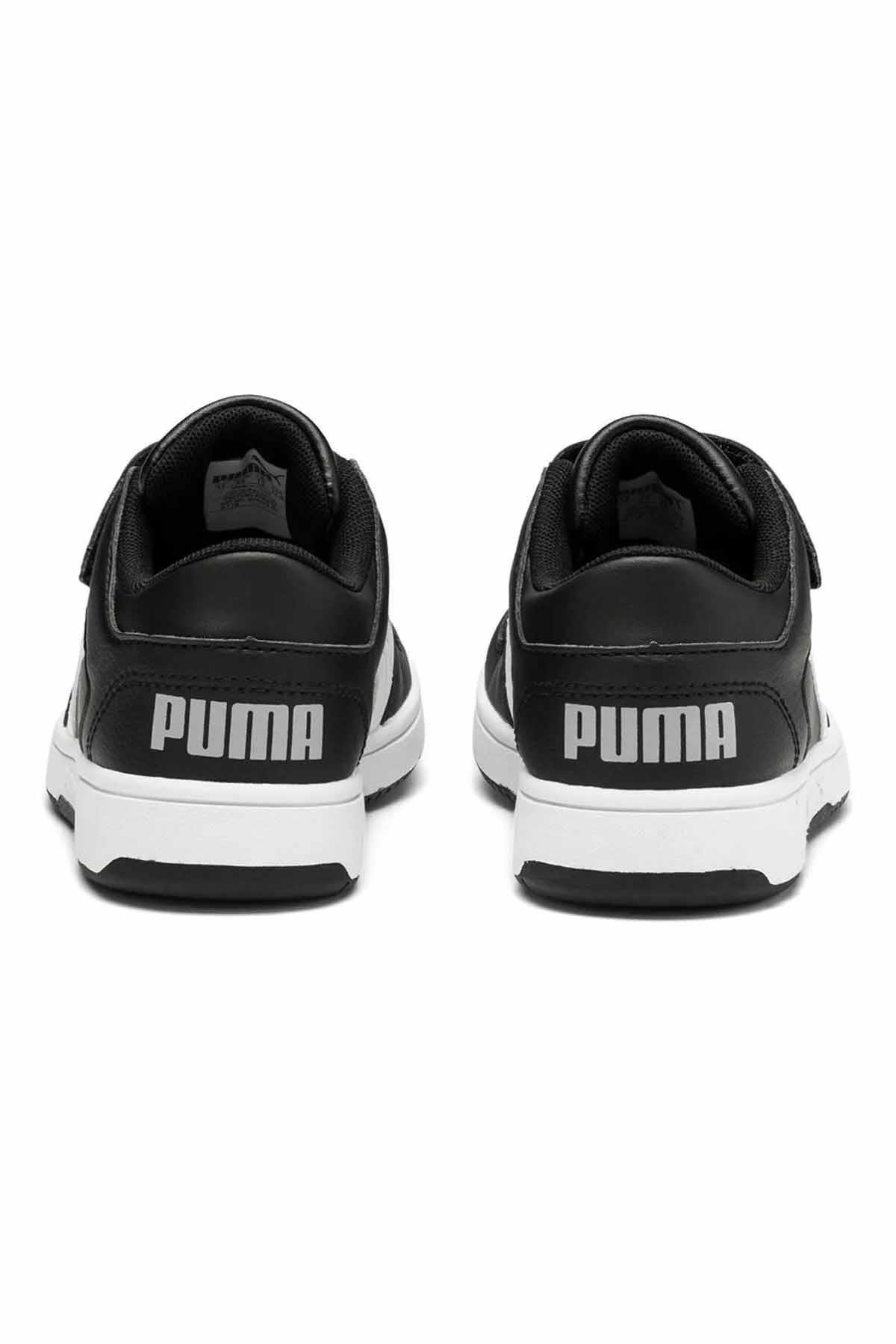 PUMASneakerPuma Çocuk Ayakkabı Rebound Layup Çocuk Sneaker Ayakkabı 370492-02 SIYAH-BYZ