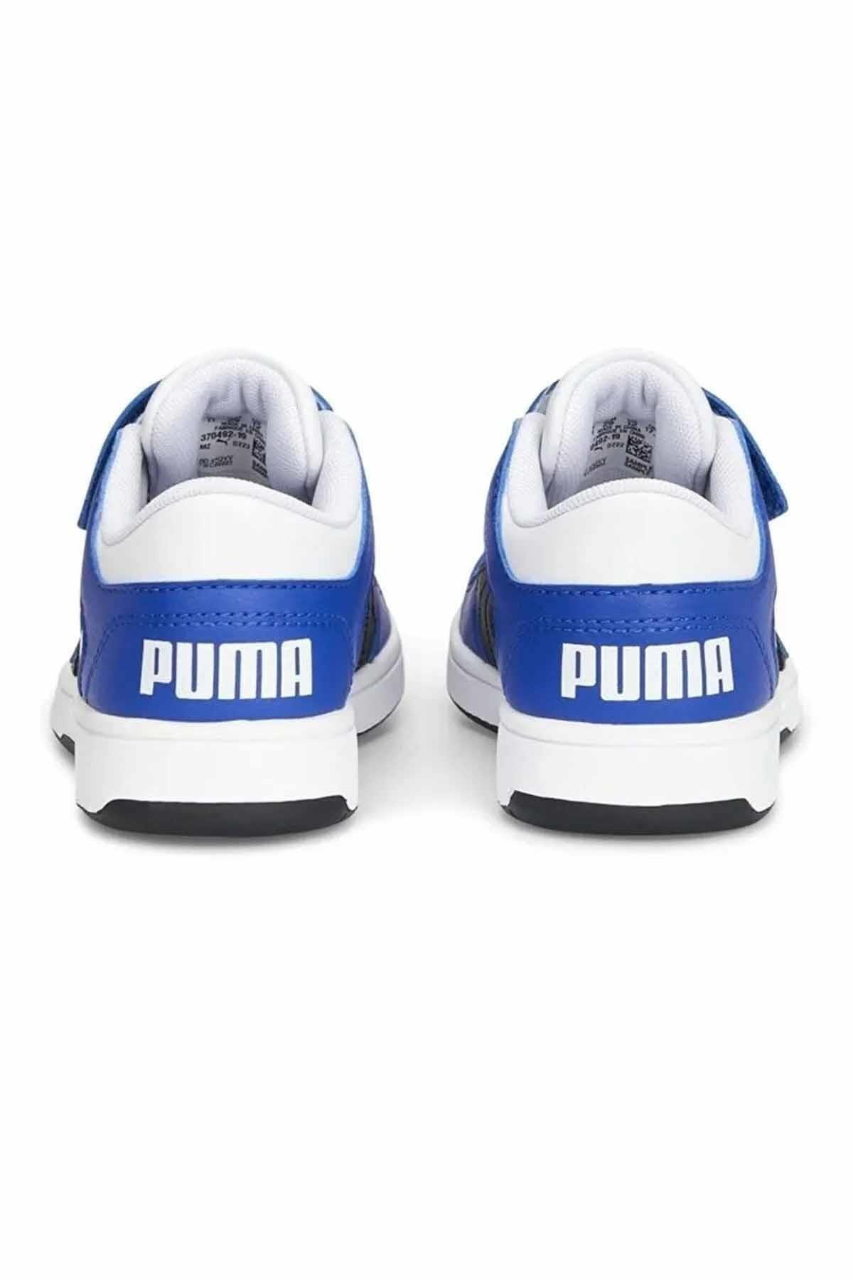 PUMASneakerPuma Çocuk Ayakkabı Rebound Layup Çocuk Sneaker Ayakkabı 370492-19 Çok Renkli