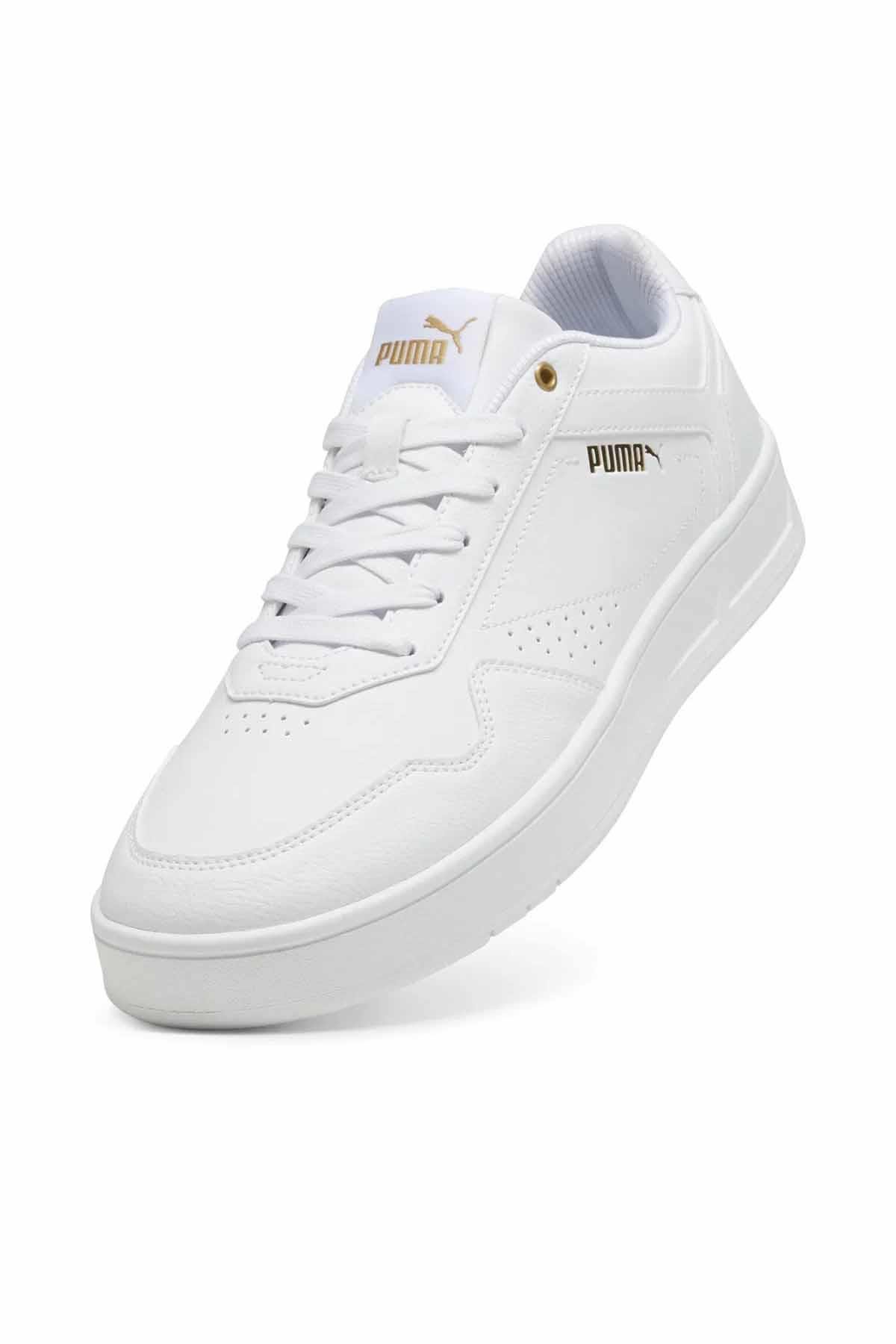 PUMASneakerPuma Court Classic Unisex Sneaker Ayakkabı 395018-01 BEYAZ