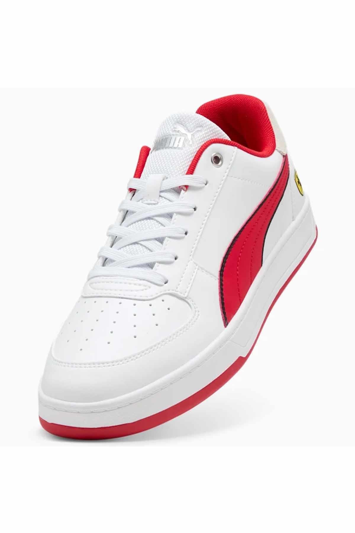 PUMASneakerPuma Ferrari Caven Erkek Sneaker Ayakkabı 308901-02 BEYAZ