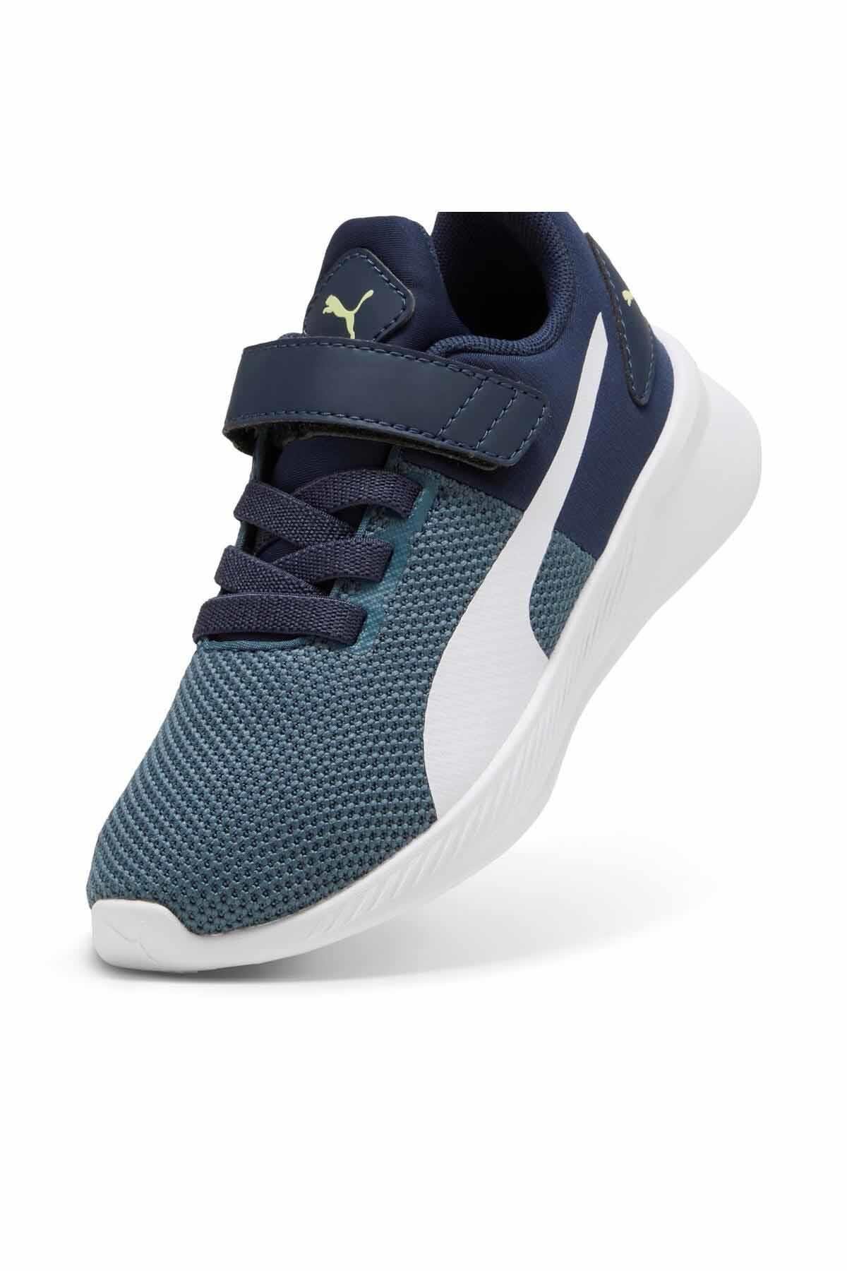 PUMASneakerPuma Flyer Runner Çocuk Sneaker Ayakkabı 192929-49 PETROL