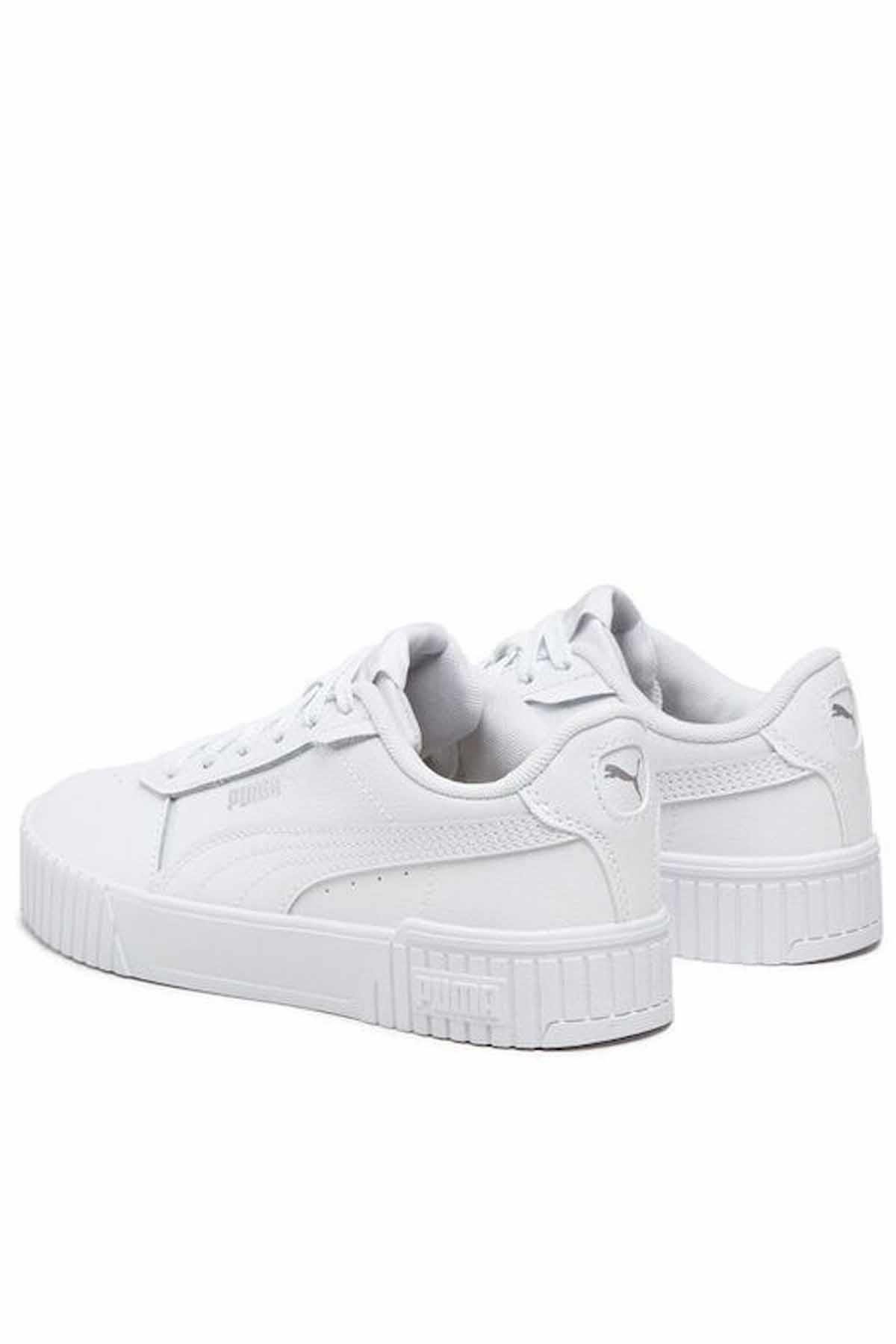 PUMASneakerPuma Kadın Beyaz Günlük Spor Carina 2.0 Kadın Sneaker Ayakkabı 386185-02 BEYAZ