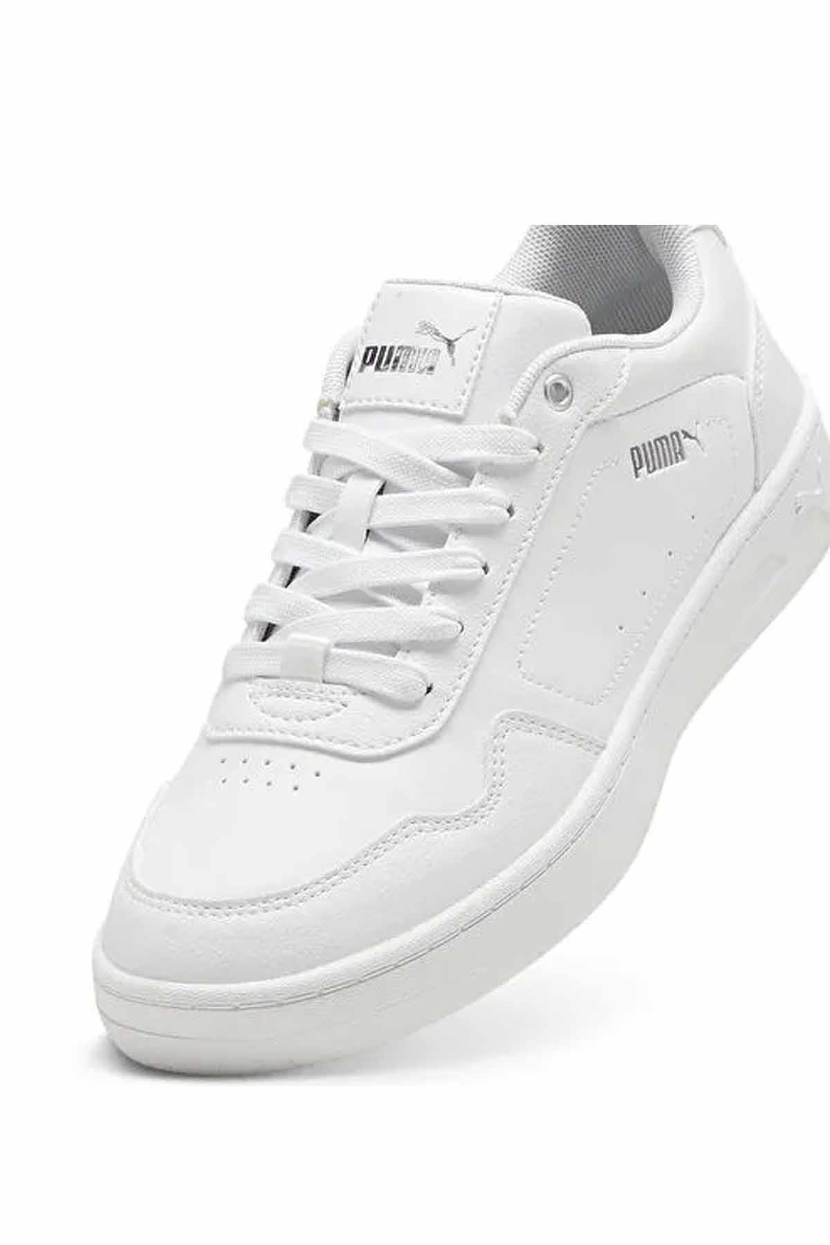 PUMASneakerPuma Kadın Siyah Ayakkabı Court Classy Kadın Sneaker Ayakkabı 395021-01 BEYAZ