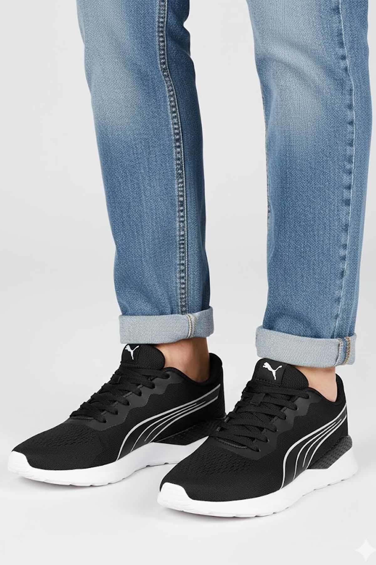 PUMASneakerPuma Lite Runner TDP Unisex Sneaker Ayakkabı 408533-02 Siyah