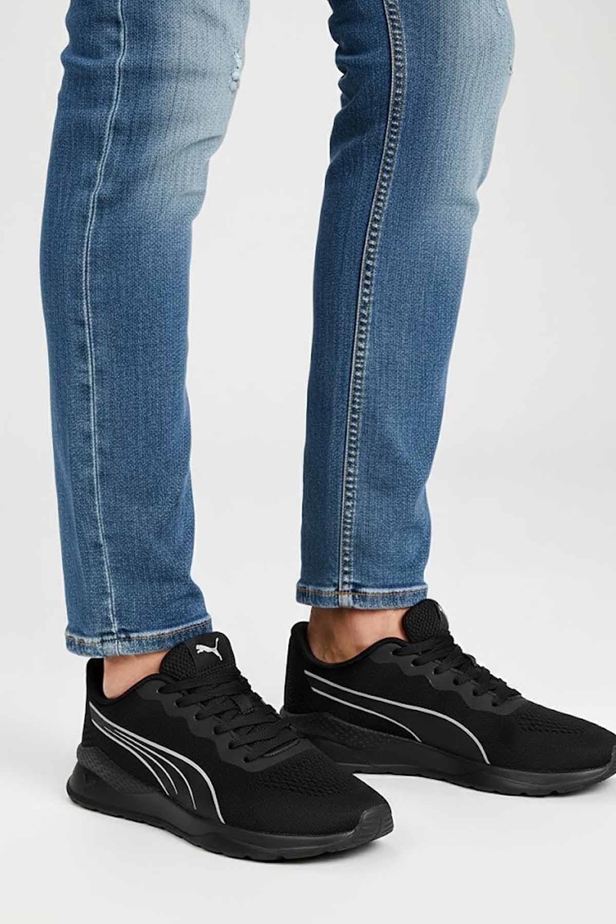 PUMASneakerPuma Lite Runner TDP Unisex Sneaker Ayakkabı 408533-01 Siyah