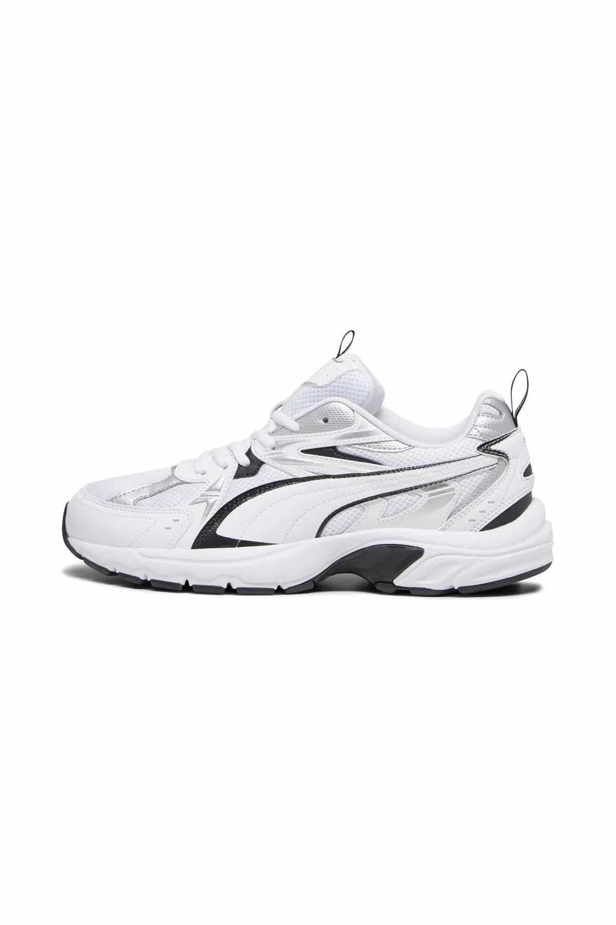 PUMASneakerPuma Milenio Tech-Club Unisex Sneaker Ayakkabı 392322-01 BEYAZ-SYH