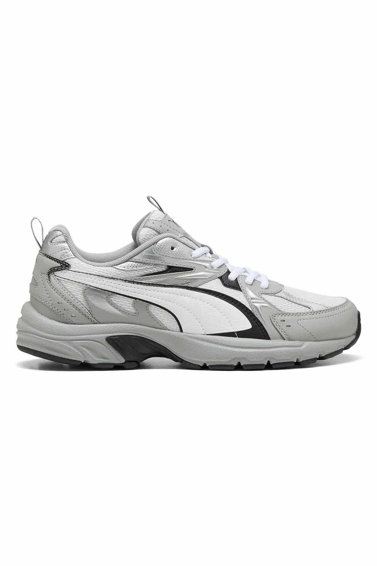 PUMASneakerPuma Milenio Tech-Club Unisex Sneaker Ayakkabı 402623-06 Beyaz-Gri