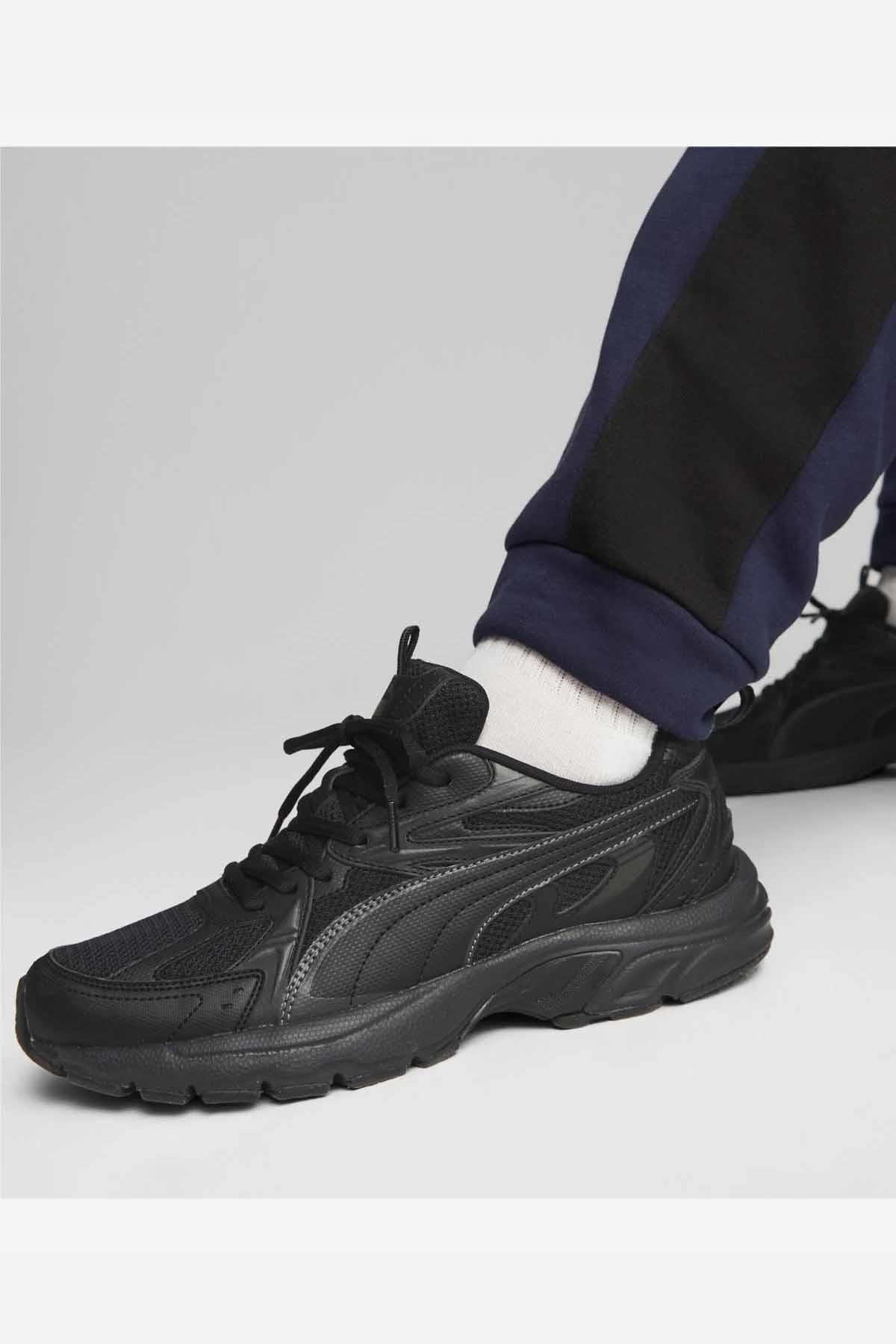 PUMASneakerPuma Milenio Tech-Club Unisex Sneaker Ayakkabı 392322-02 Siyah