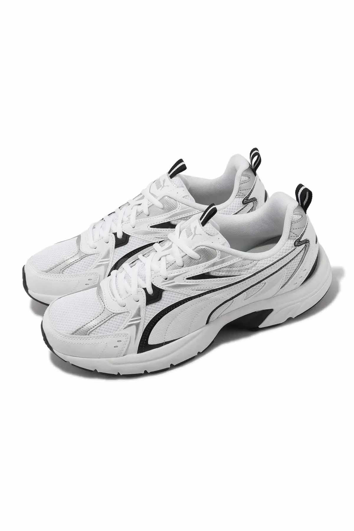 PUMASneakerPuma Milenio Tech-Club Unisex Sneaker Ayakkabı 392322-01 BEYAZ-SYH