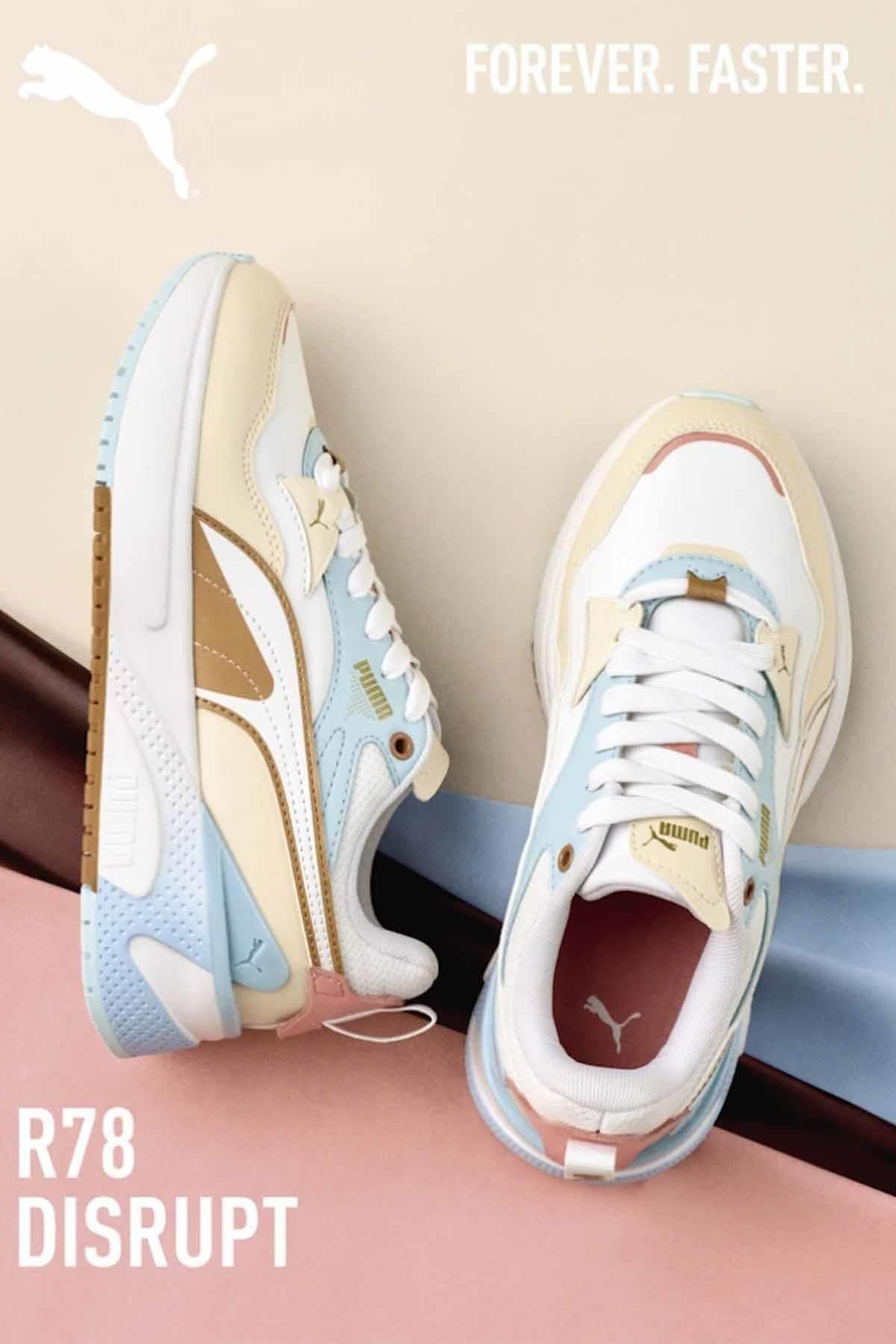 PUMASneakerPuma R778 Disrupt Kadın Sneaker Ayakkabı 397675-02 Çok Renkli