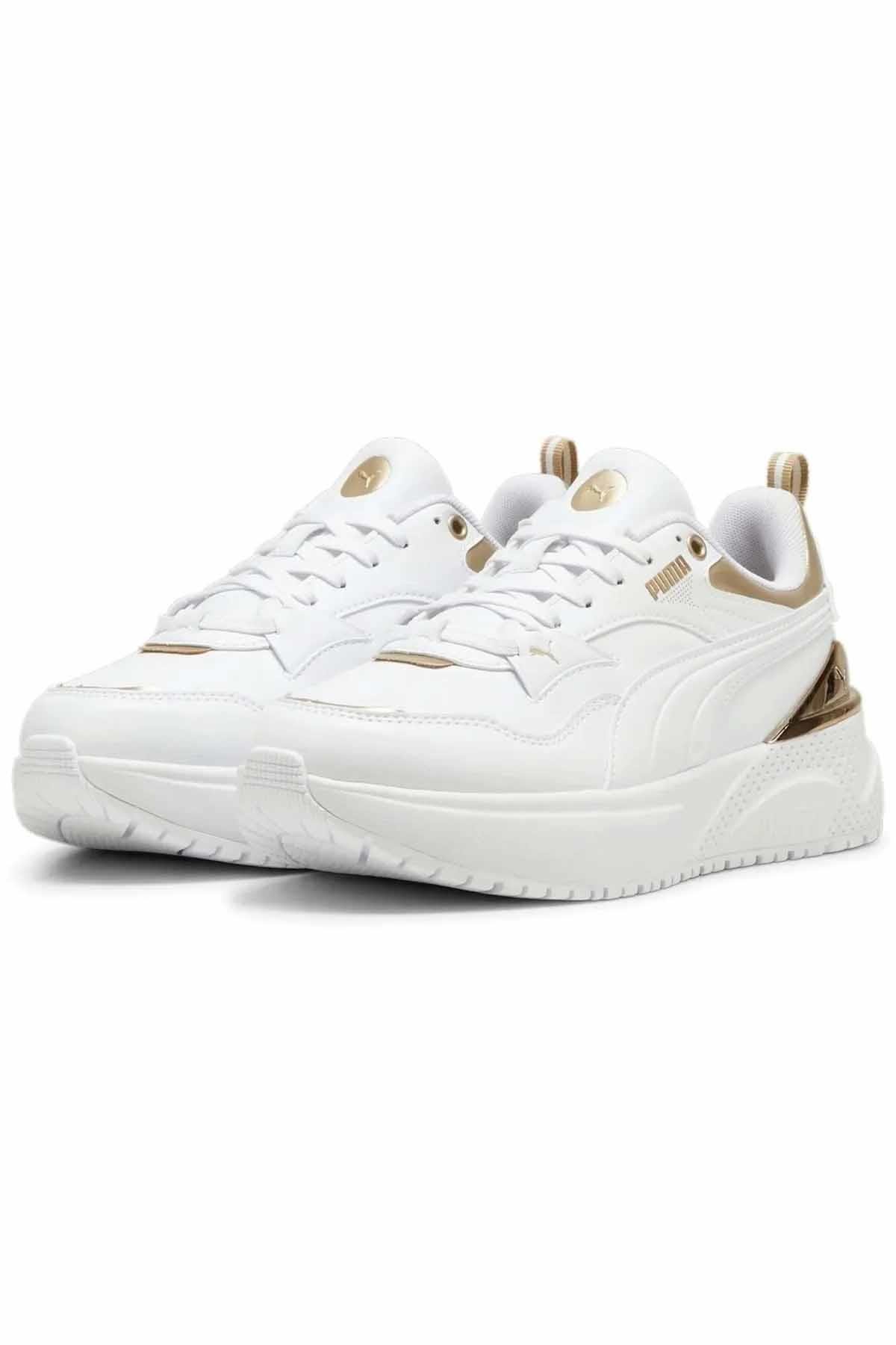 PUMASneakerPuma R78 Disrupt Kadın Sneaker Ayakkabı 397803-01 BEYAZ