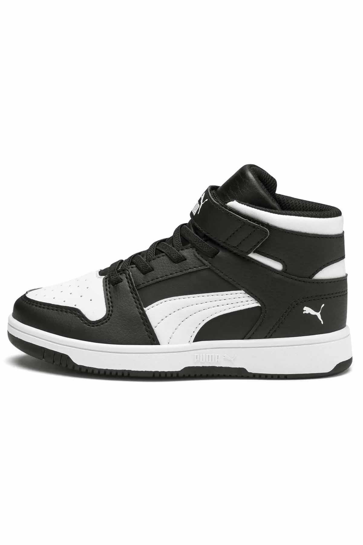 PUMASneakerPuma Rebound Layup SL PS Çocuk Sneaker Ayakkabı 370488-01 Siyah-Byz