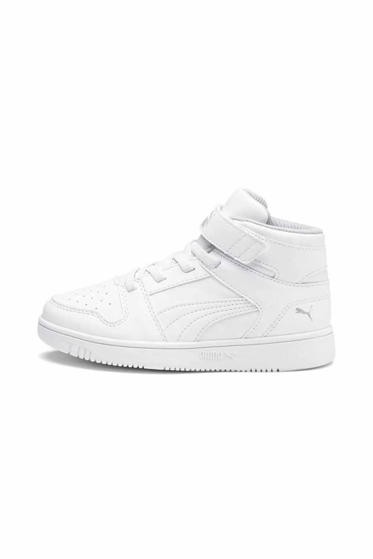 PUMASneakerPuma Rebound Layup SL PS Çocuk Sneaker Ayakkabı 370488-02 BEYAZ
