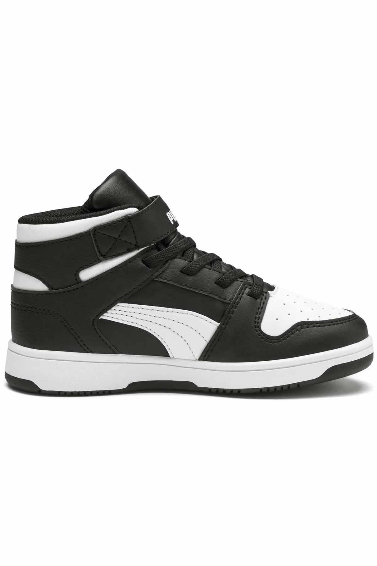 PUMASneakerPuma Rebound Layup SL PS Çocuk Sneaker Ayakkabı 370488-01 Siyah-Byz
