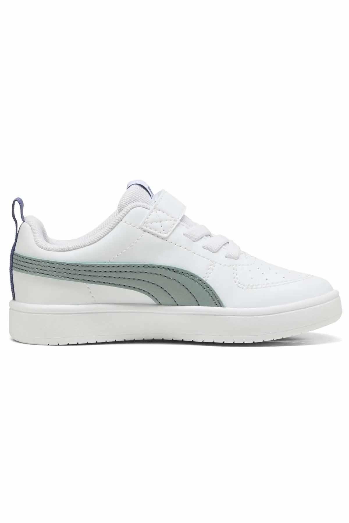 PUMASneakerPuma Rickie AC+ PS Çocuk Sneaker Ayakkabı 385836-39 BEYAZ