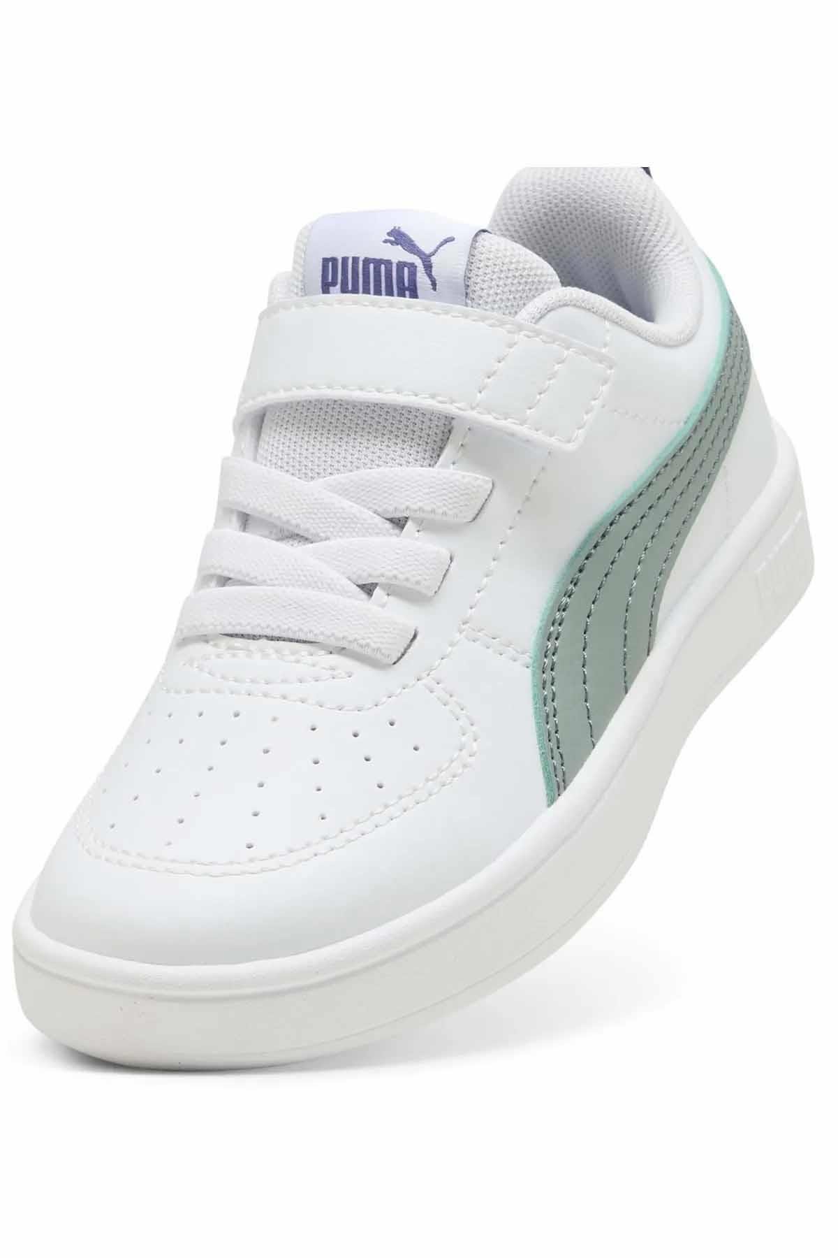 PUMASneakerPuma Rickie AC+ PS Çocuk Sneaker Ayakkabı 385836-39 BEYAZ