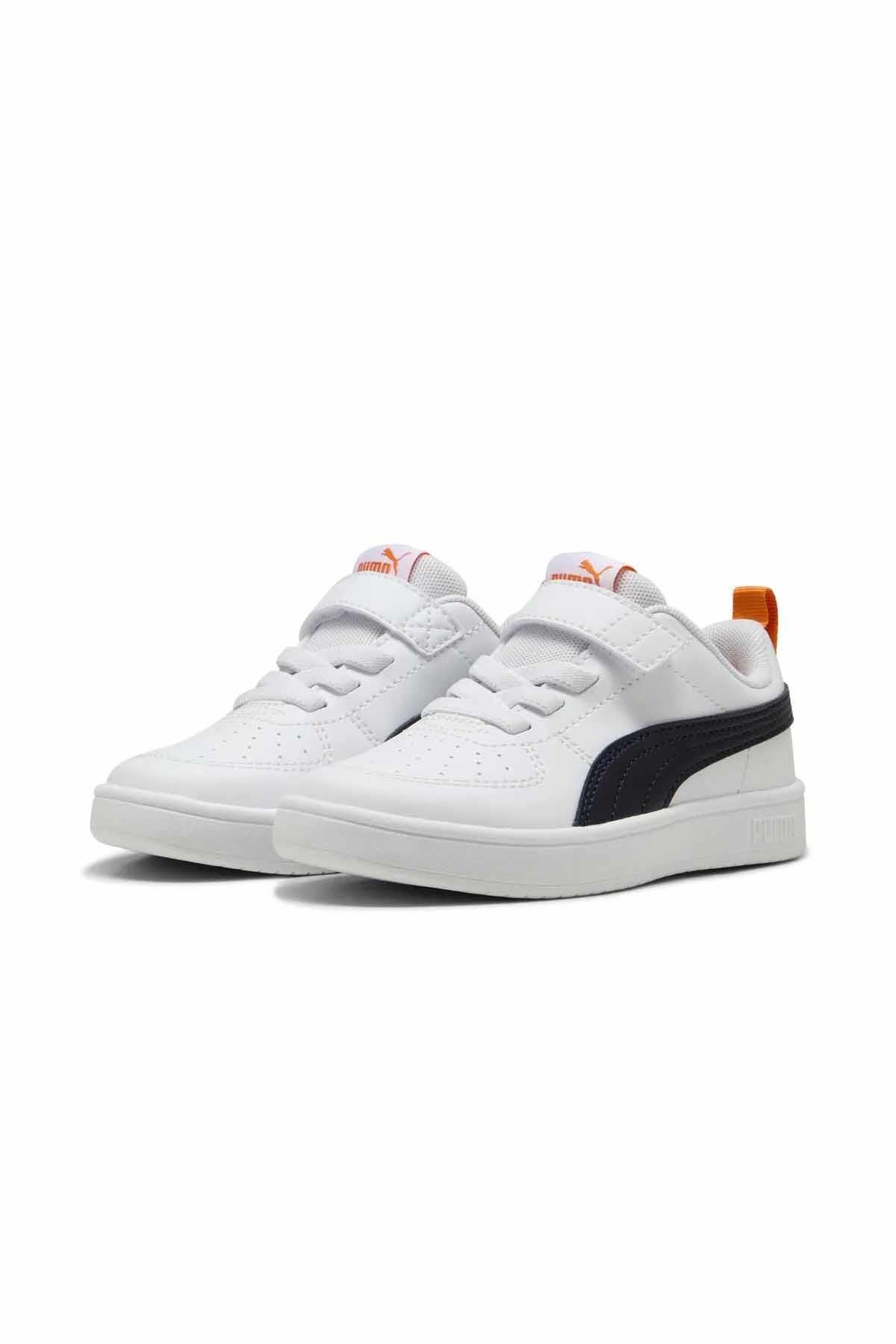 PUMASneakerPuma Rickie AC+ PS Çocuk Sneaker Ayakkabı 385836-40 BEYAZ