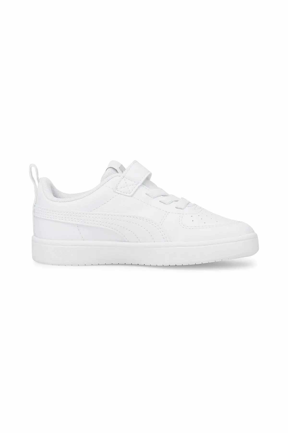PUMASneakerPuma Rickie AC+ PS Çocuk Sneaker Ayakkabı 385836-01 BEYAZ