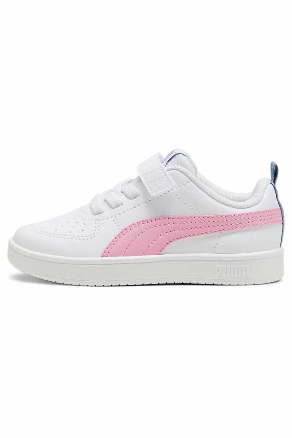 PUMASneakerPuma Rickie AC+ PS Çocuk Sneaker Ayakkabı 385836-28 BEYAZ