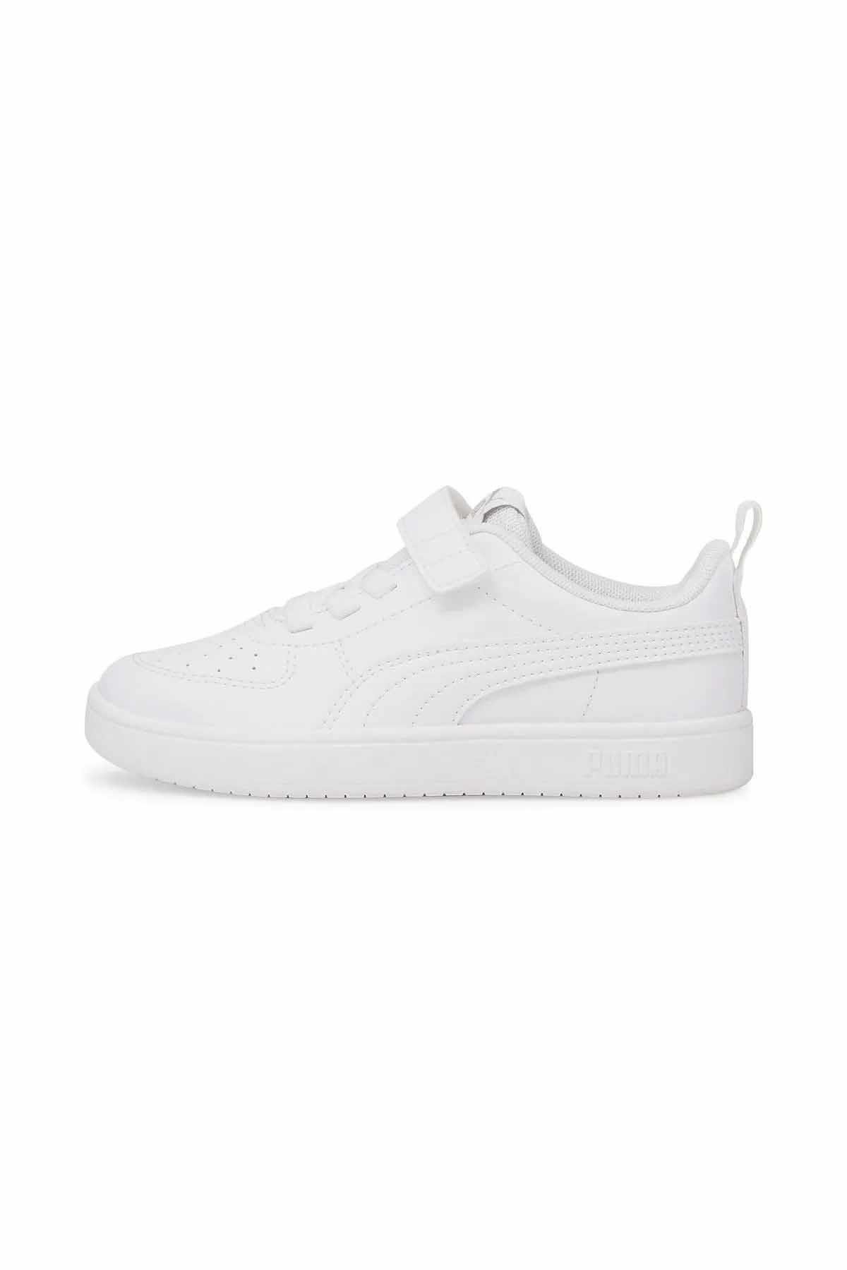 PUMASneakerPuma Rickie AC+ PS Çocuk Sneaker Ayakkabı 385836-01 BEYAZ