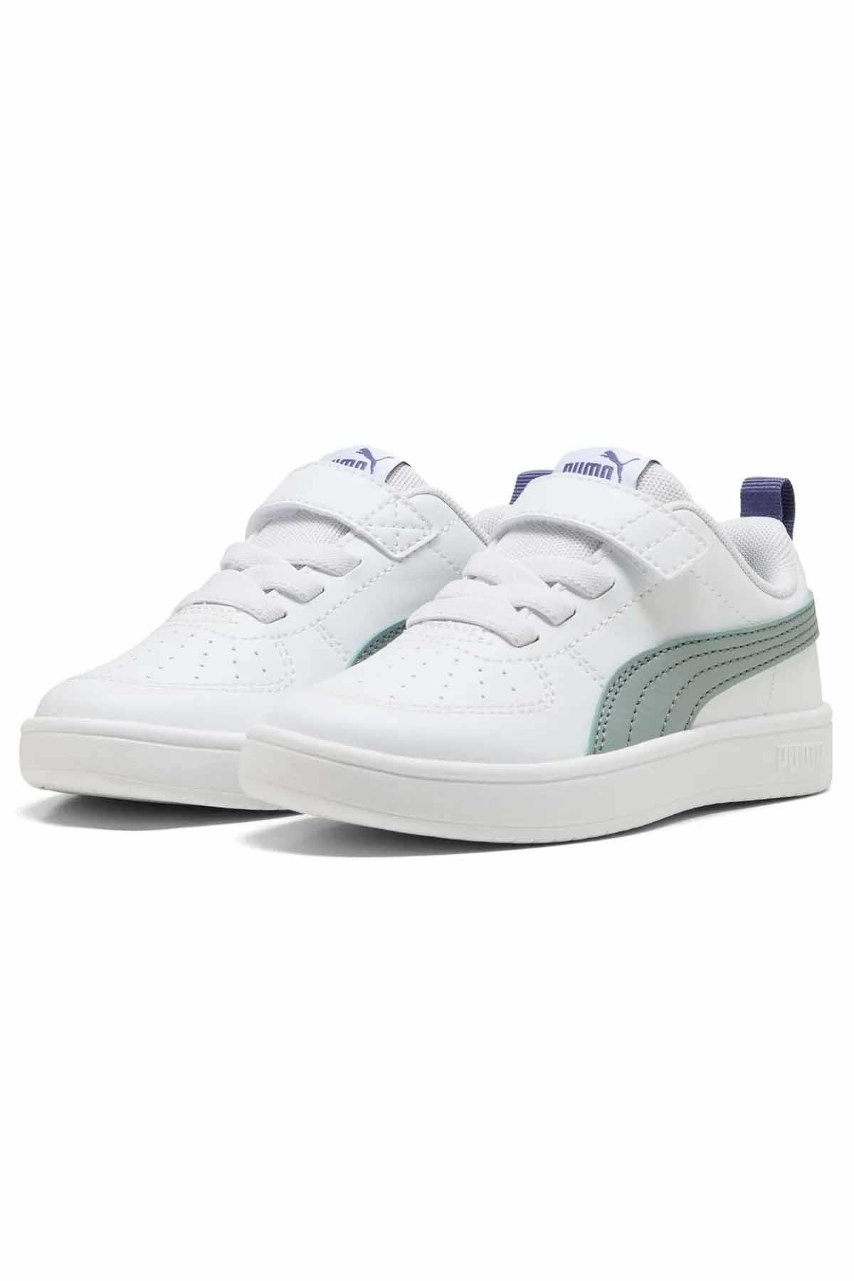 PUMASneakerPuma Rickie AC+ PS Çocuk Sneaker Ayakkabı 385836-39 BEYAZ