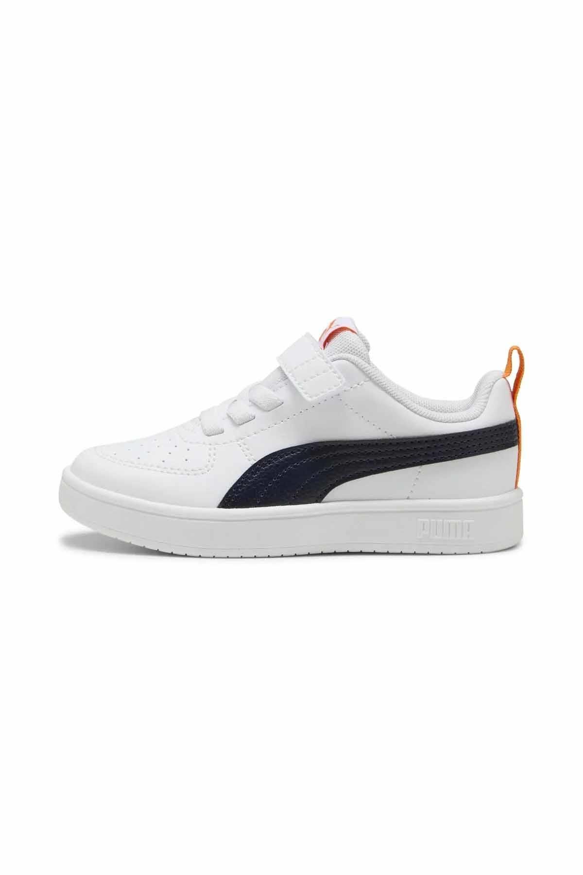 PUMASneakerPuma Rickie AC+ PS Çocuk Sneaker Ayakkabı 385836-40 BEYAZ