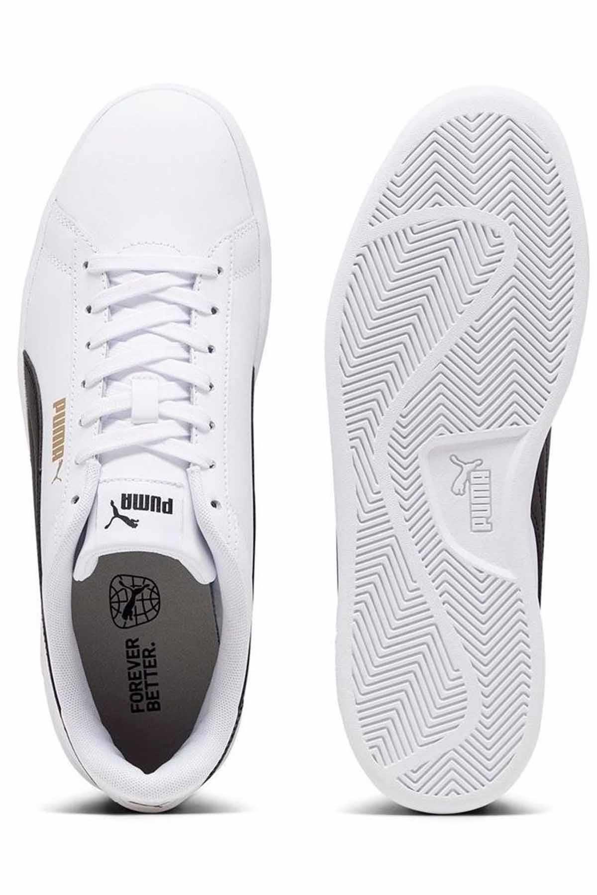 PUMASneakerPuma Smash 3.0 L Erkek Sneaker Ayakkabı 390987-11 BEYAZ-SYH